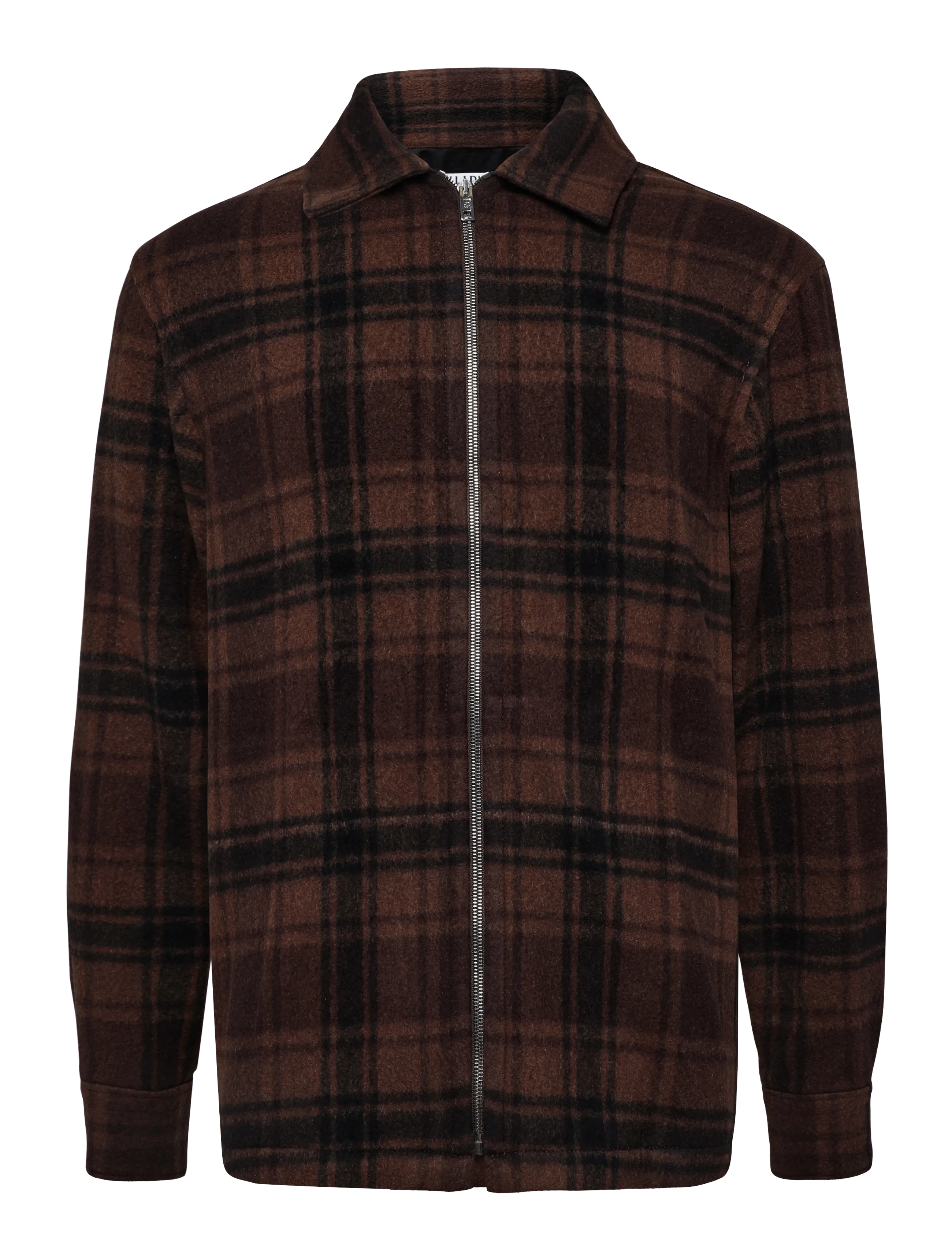 Filippa K Check Wool Liner Jacket - Tøj - BROWN CHECK / brown