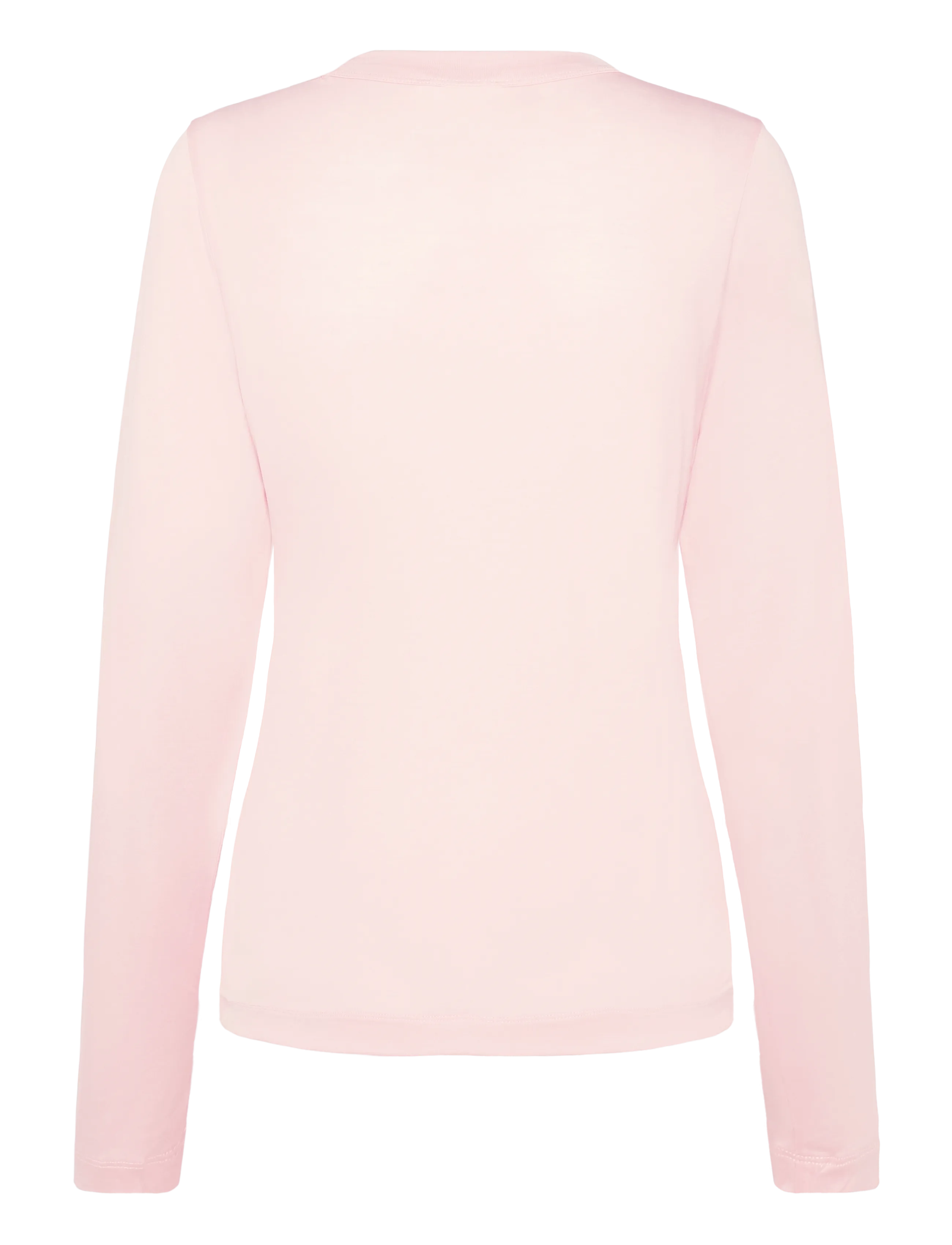 Filippa K - Scooped Longsleeve Top - langärmlige tops - light pink - 2