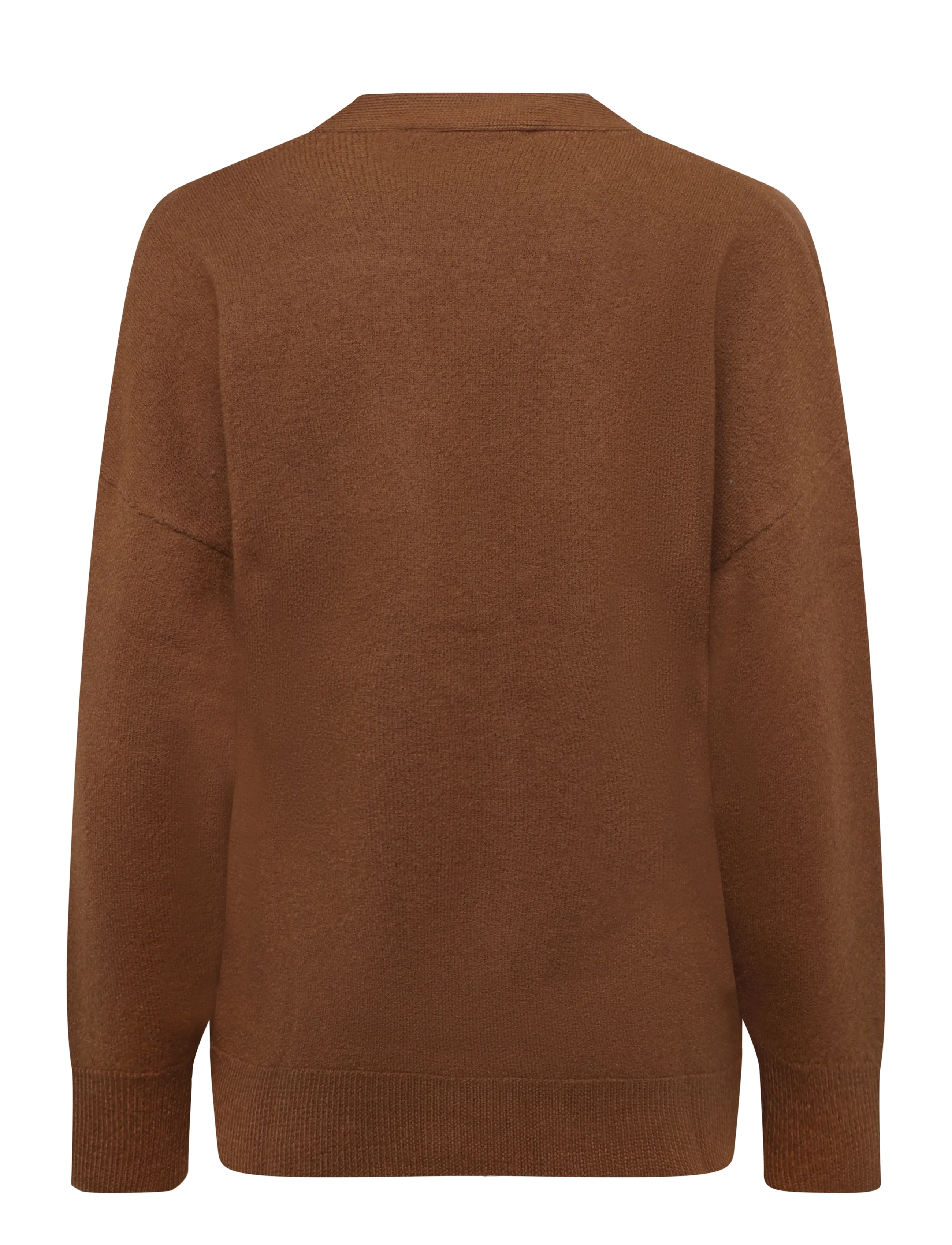 Filippa K - Hourglass Felted Cardigan - kardiganid - mid brown - 1