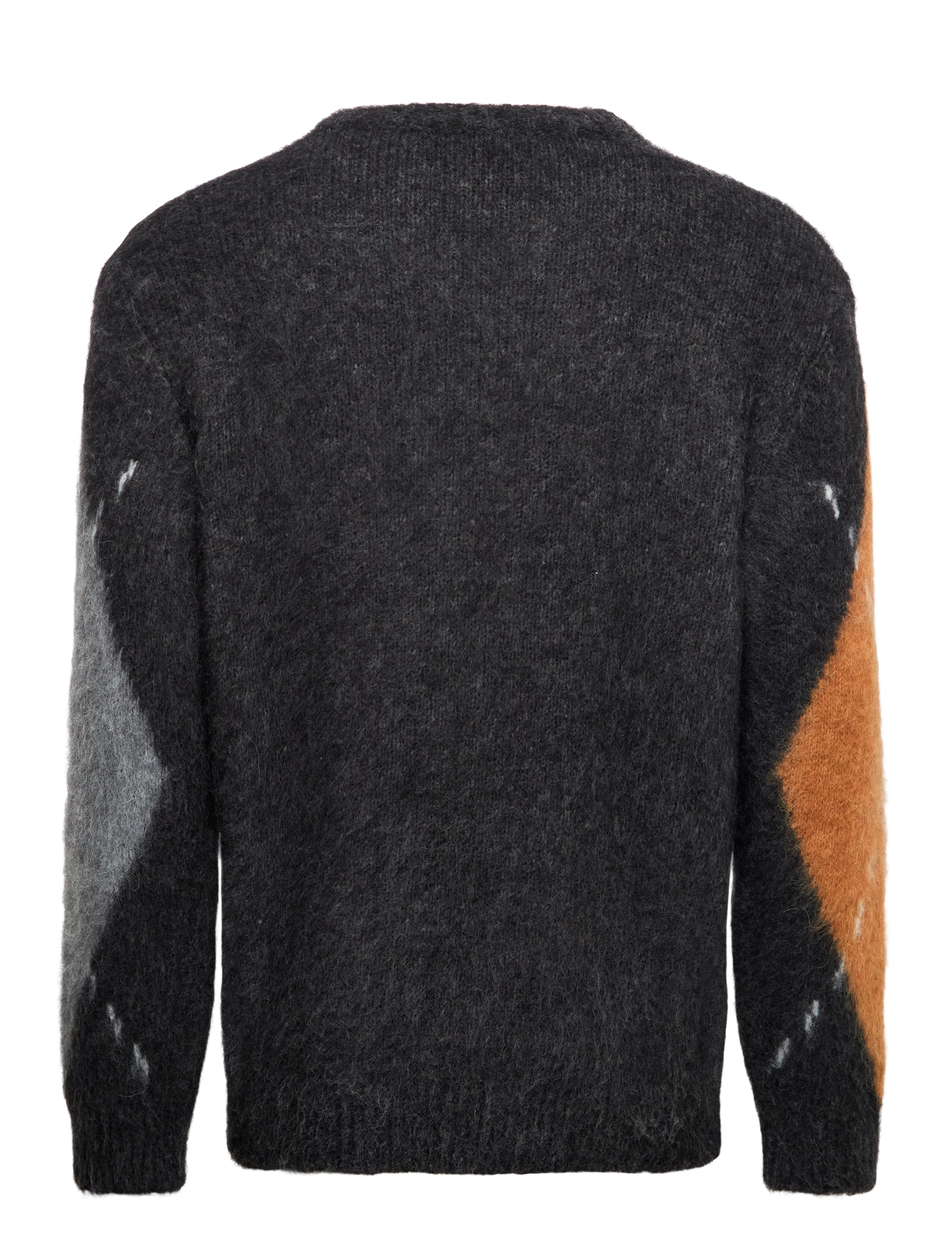 Filippa K - Alpaca Check Sweater - rundhals - grey melange - 1
