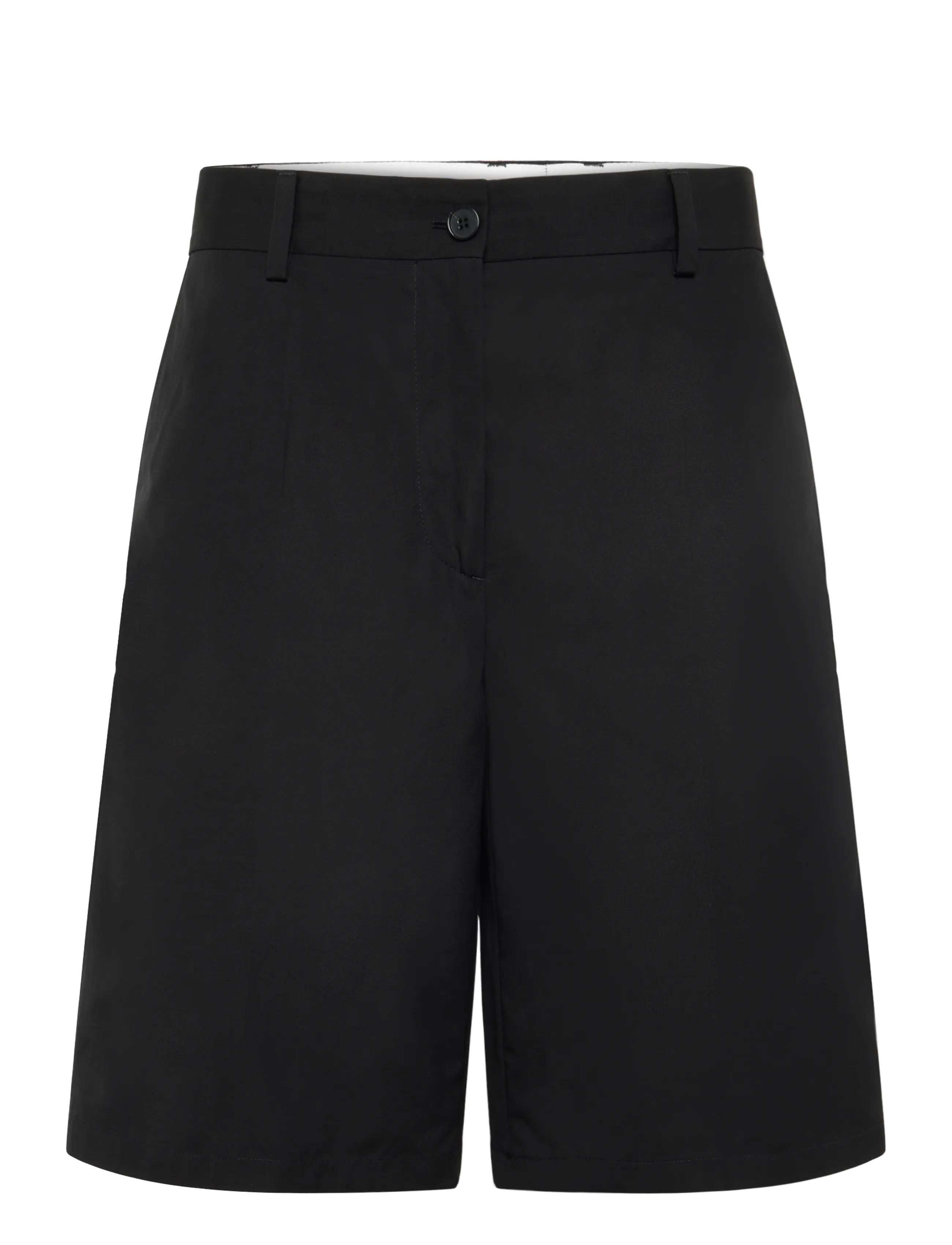 Filippa K Claire Cotton Shorts - Shorts - BLACK / black
