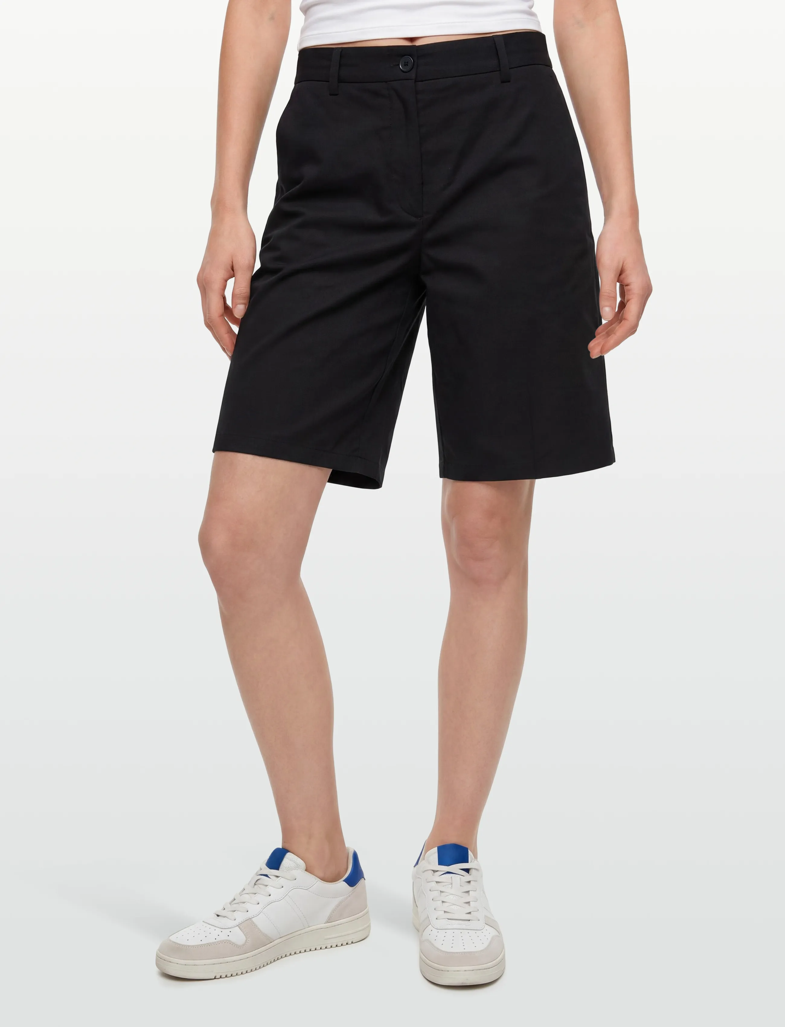 Filippa K - Claire Cotton Shorts - freizeitshorts - black - 3