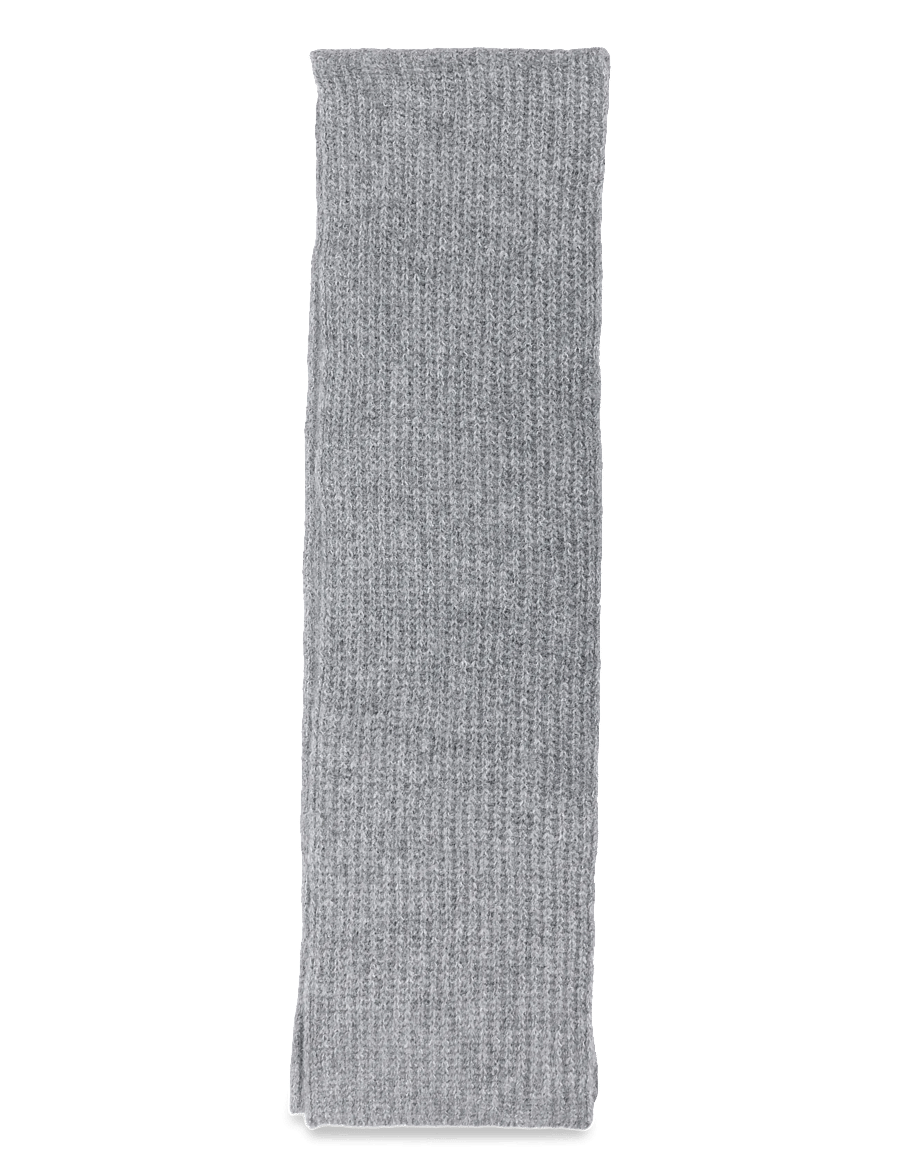 Filippa K - Hairy Alpaca Scarf - halstørklæder - grey melange - 1
