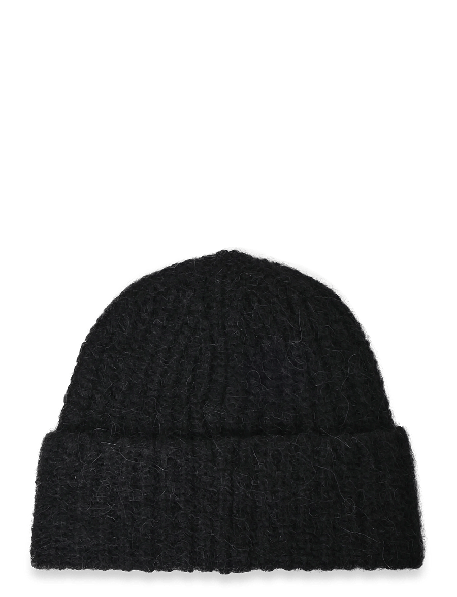 Filippa K - Hairy Alpaca Hat - beanies - black - 0