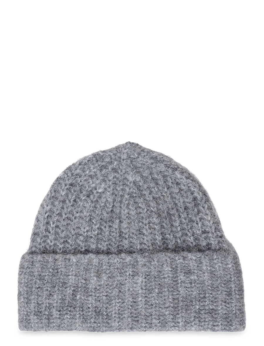 Filippa K - Hairy Alpaca Hat - mössor - grey melange - 0