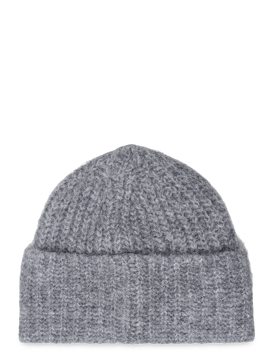 Filippa K - Hairy Alpaca Hat - mössor - grey melange - 1