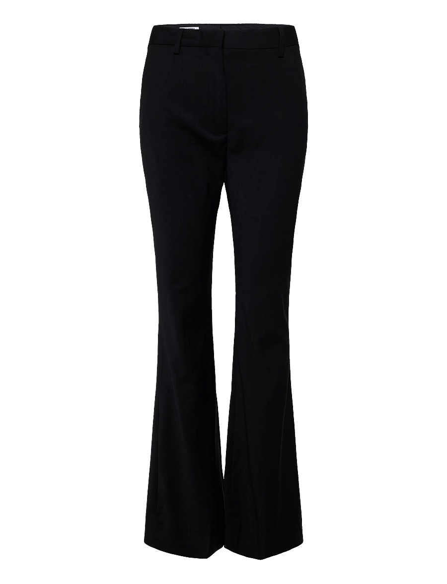 Filippa K - Slim Bootcut Trousers - flare bukser - black - 0