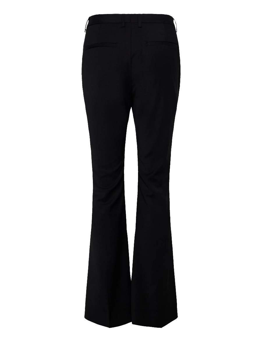 Filippa K - Slim Bootcut Trousers - flare bukser - black - 1