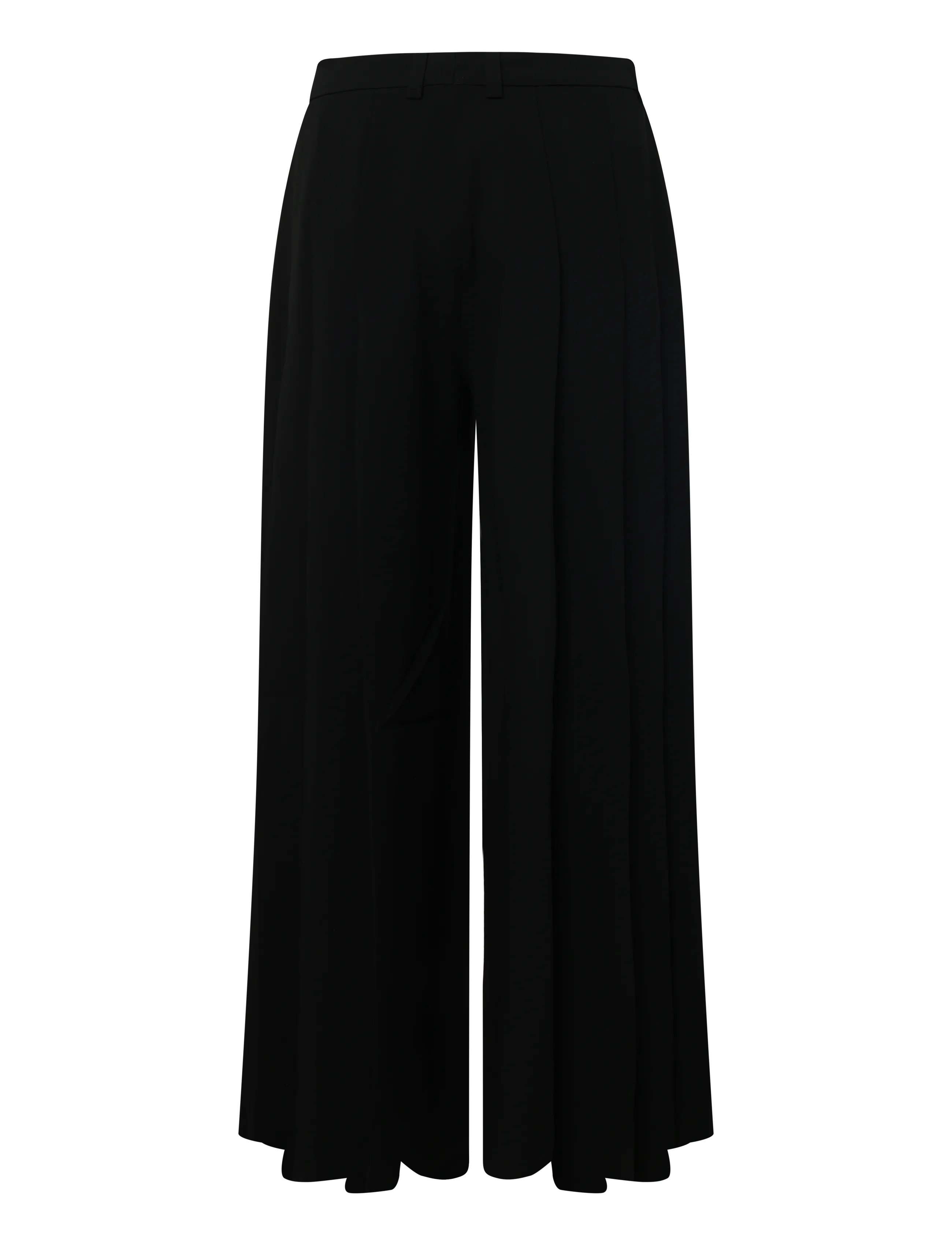 Filippa K - Fully Pleated Trousers - vida byxor - black - 1