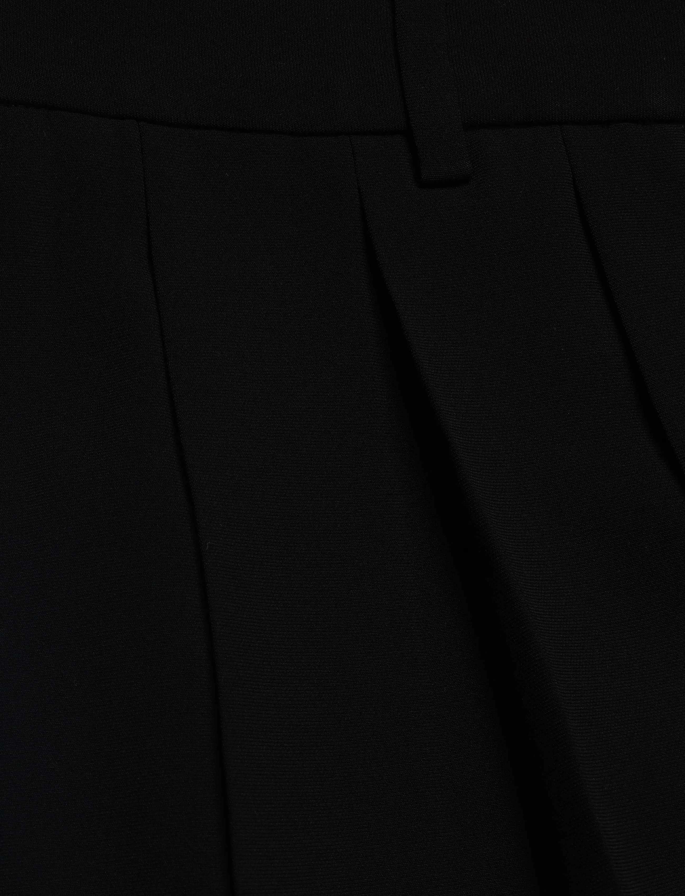 Filippa K - Fully Pleated Trousers - vida byxor - black - 2