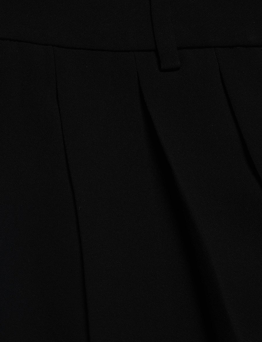 Filippa K - Fully Pleated Trousers - vida byxor - black - 2