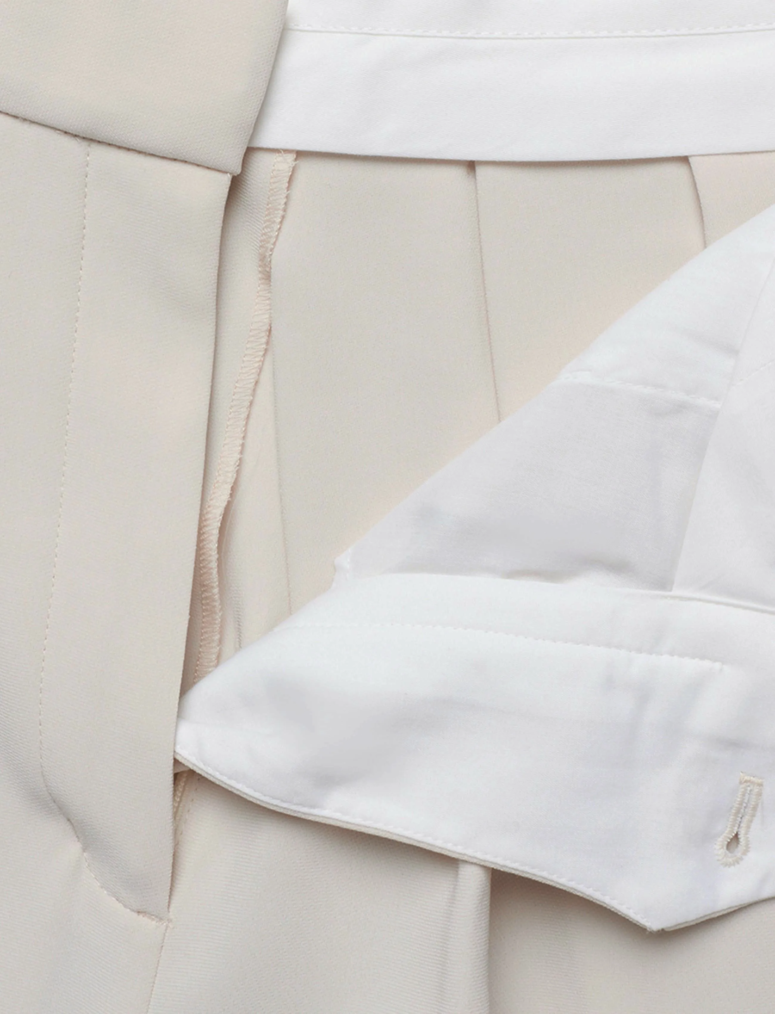 Filippa K - Fully Pleated Trousers - hosen mit weitem bein - ivory - 3