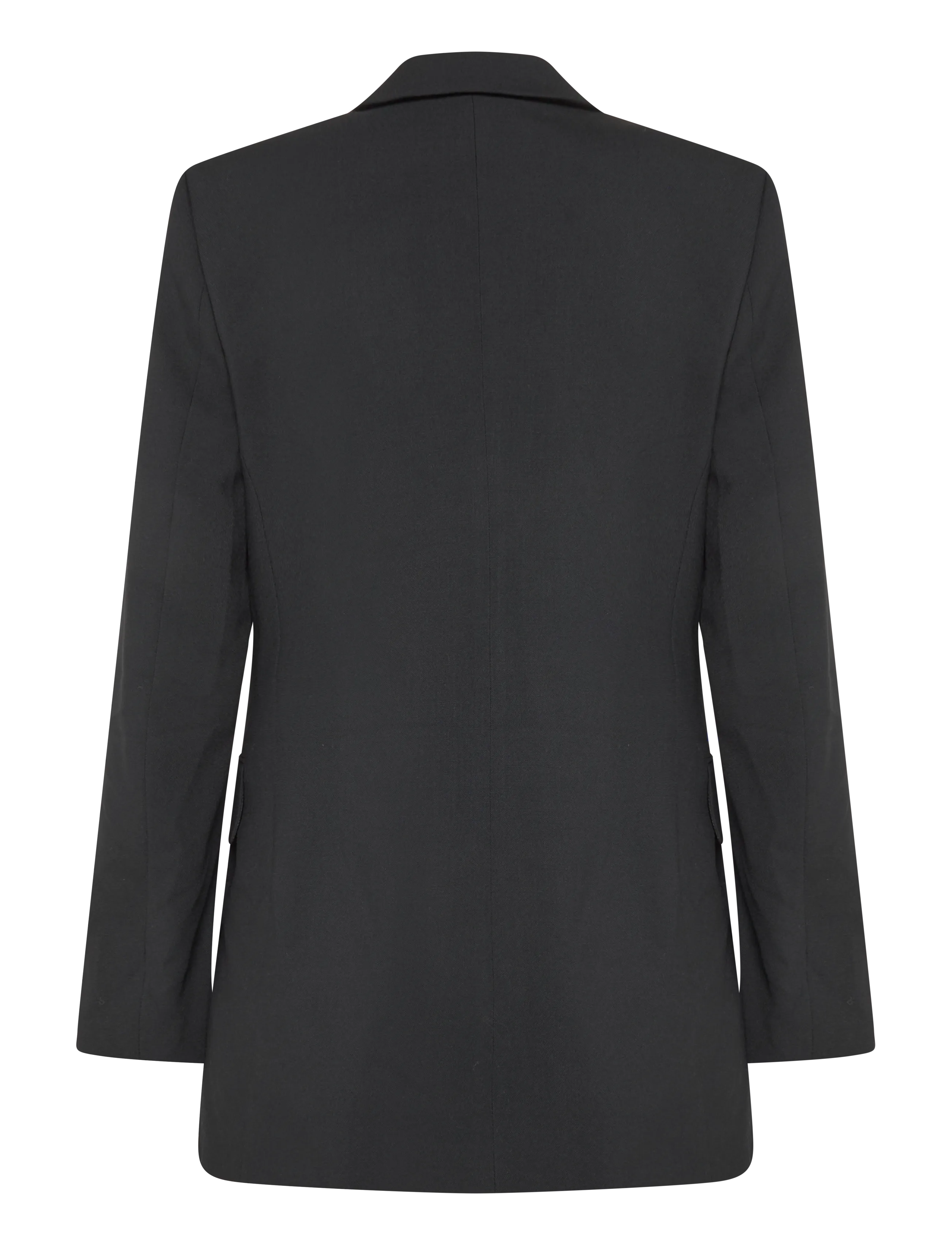 Filippa K - Slit Blazer - enkeltradede blazere - black - 1