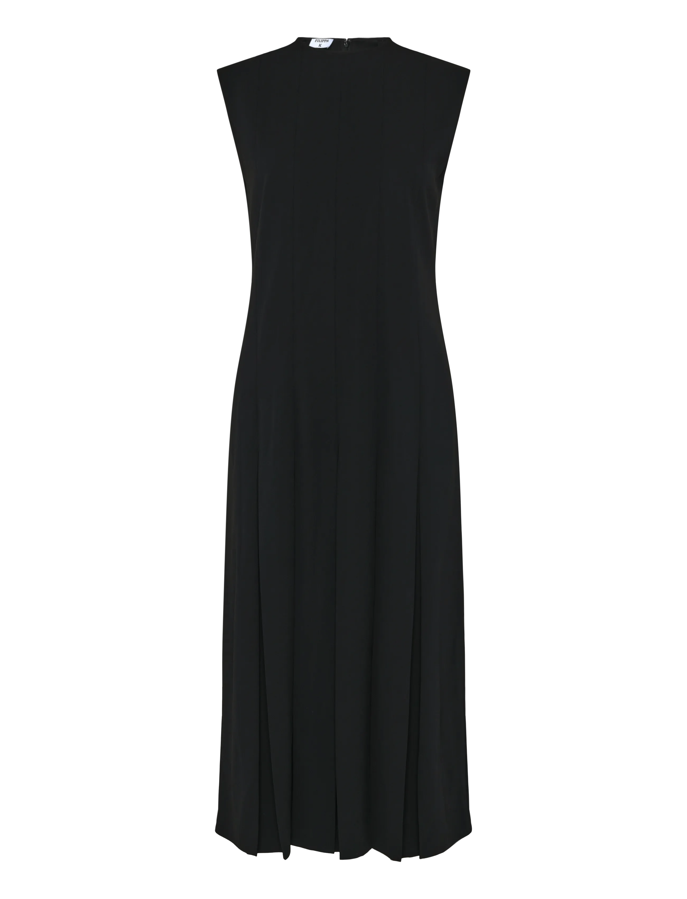 Filippa K Pleated Dress - Streetwear - BLACK / black