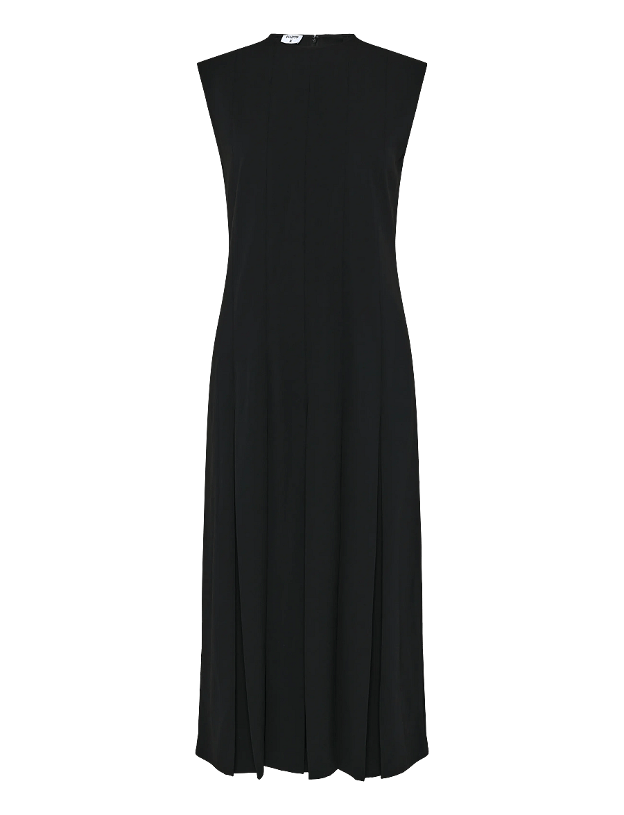 Filippa K - Pleated Dress - maxikleider - black - 0