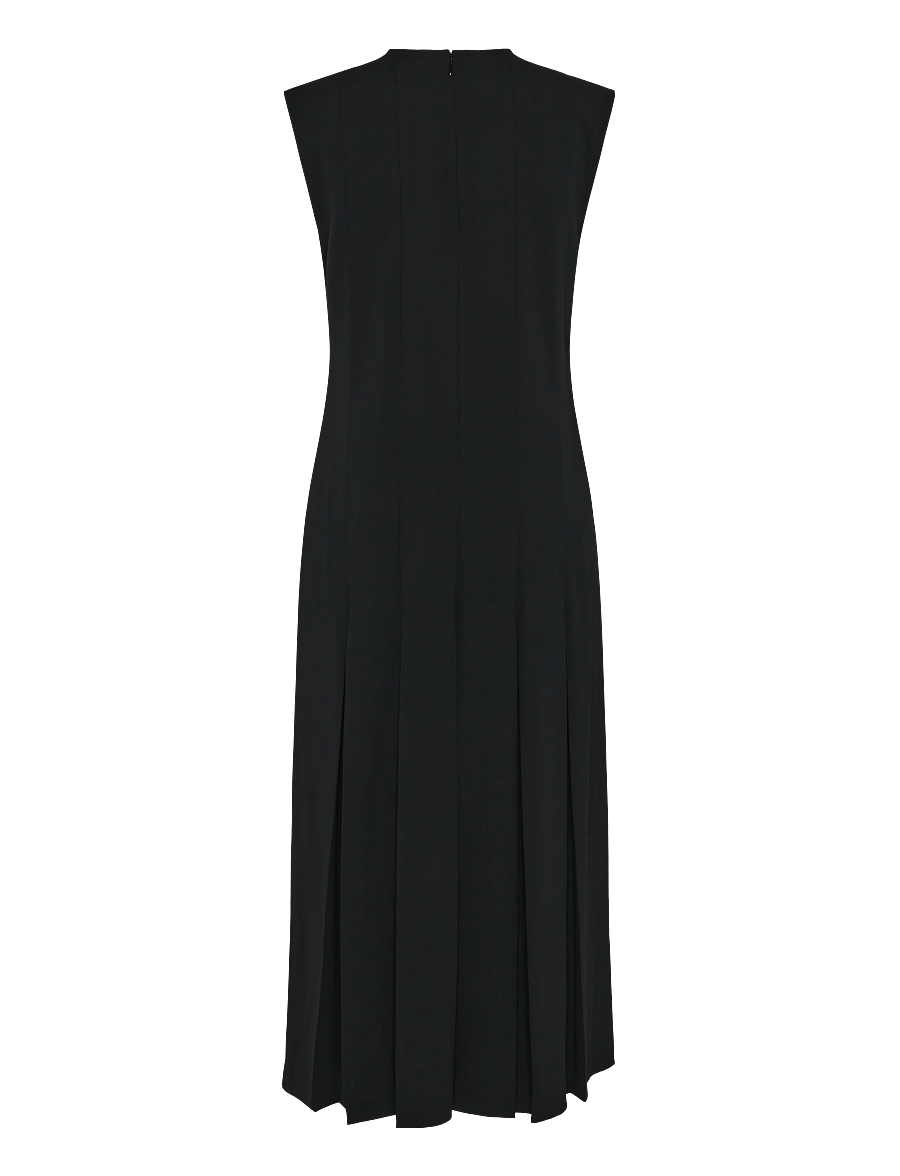 Filippa K - Pleated Dress - maxikleider - black - 1