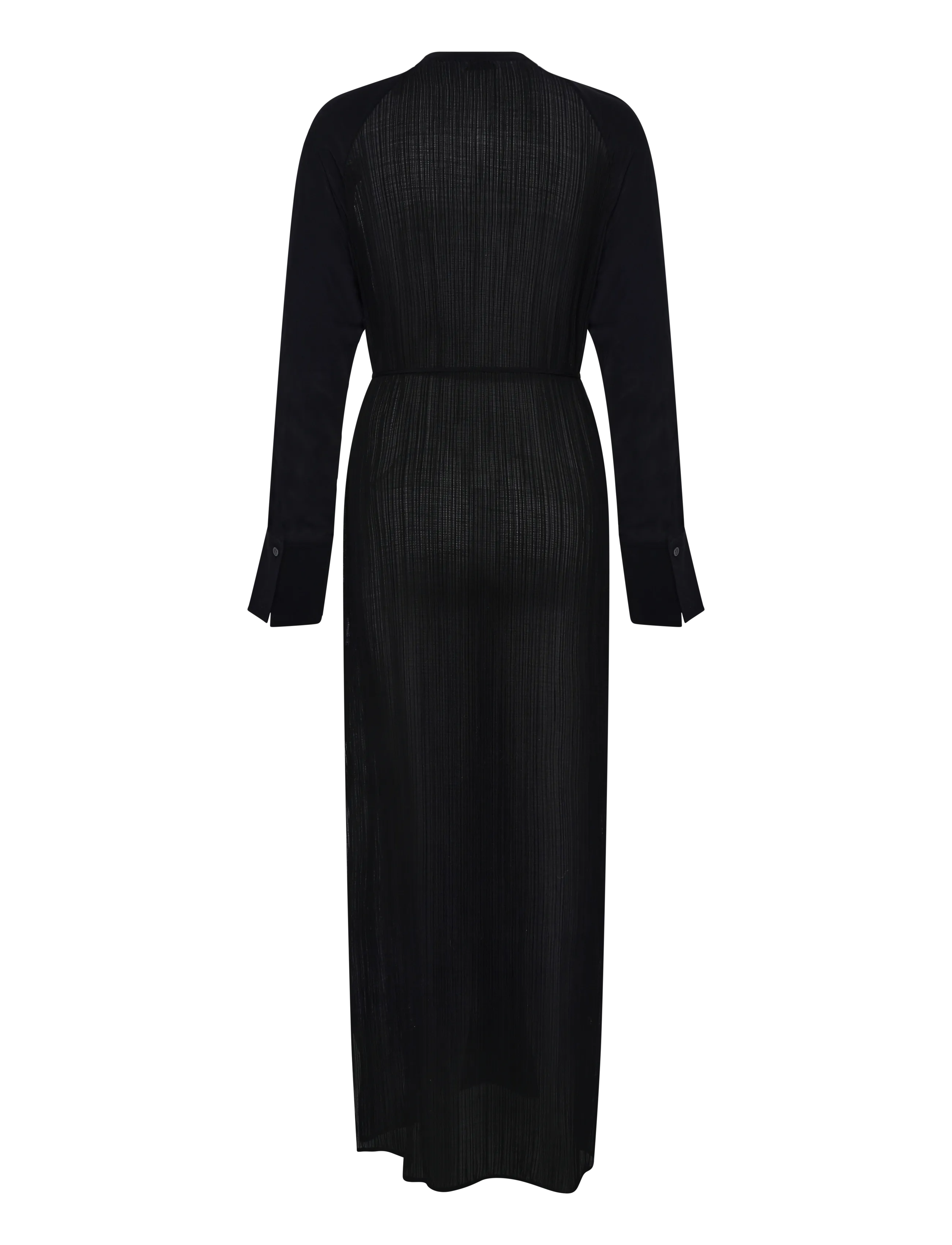 Filippa K - Plissé Raglan Dress - black - 1