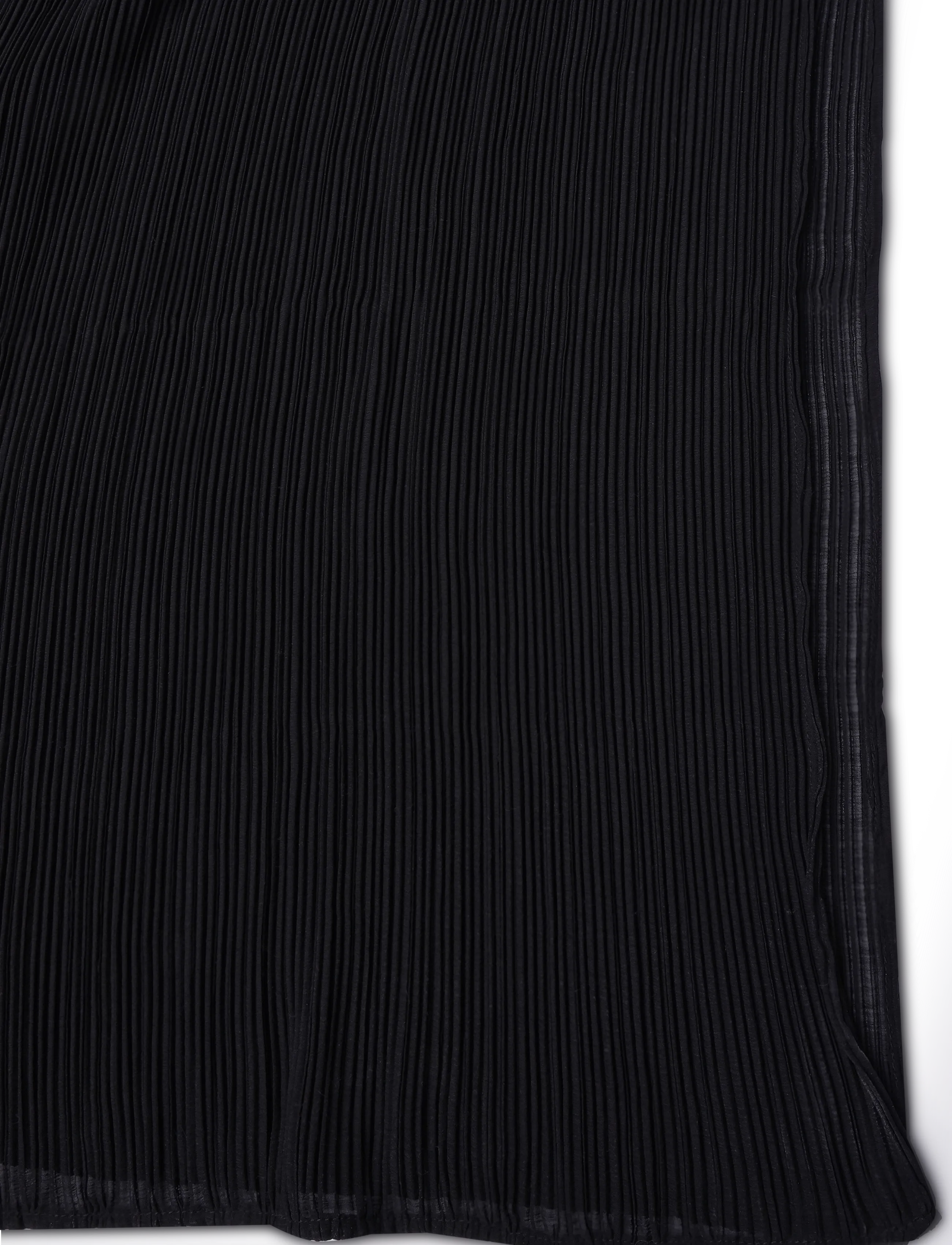Filippa K - Plissé Raglan Dress - black - 2