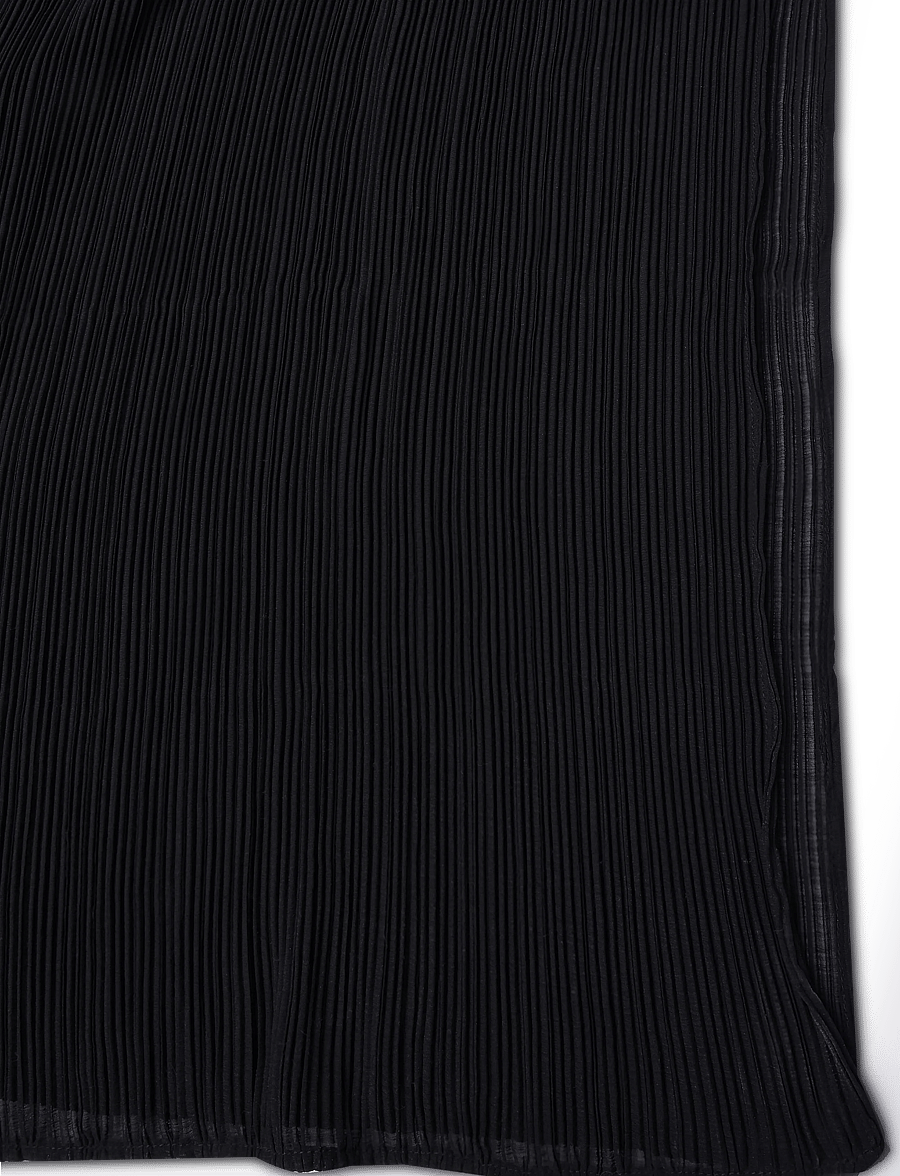 Filippa K - Plissé Raglan Dress - maxi kjoler - black - 2