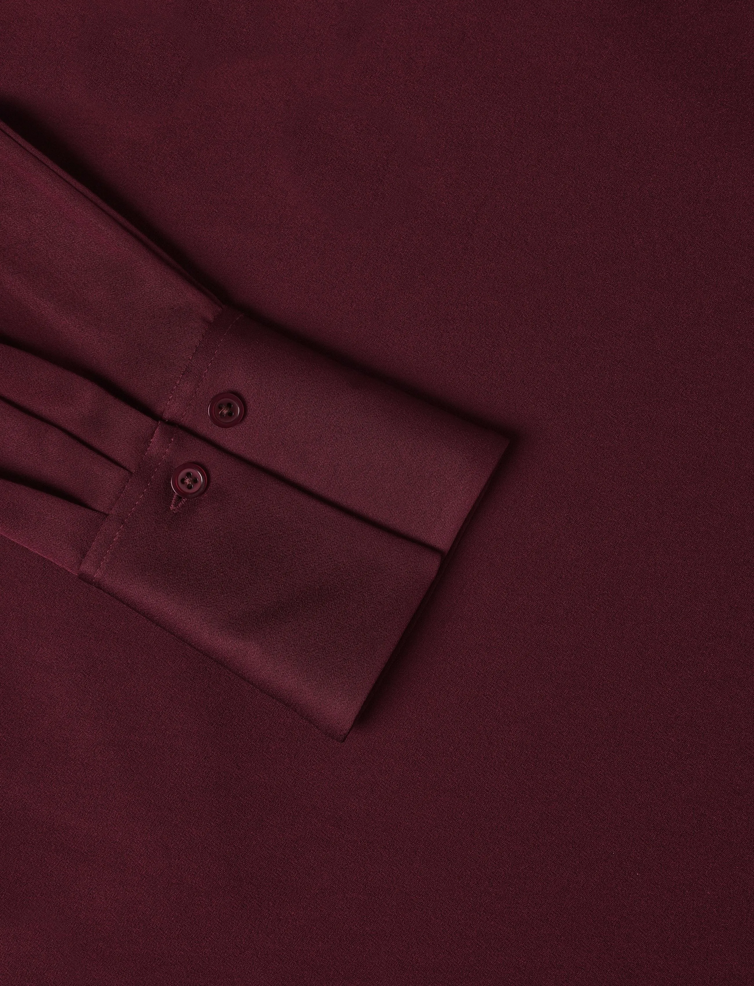 Filippa K - Half Placket Dress - hemdkleider - dark burgundy - 3