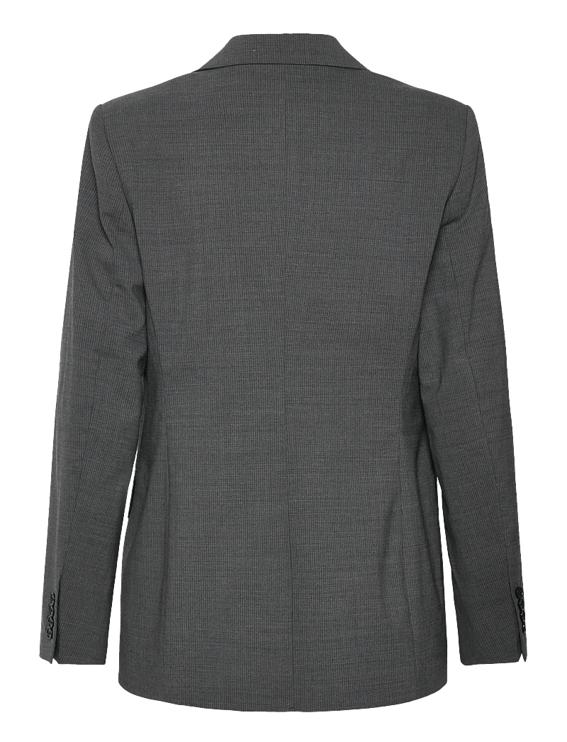 Filippa K - Delilah Pinstripe Blazer - einreihige blazer - mid grey - 1