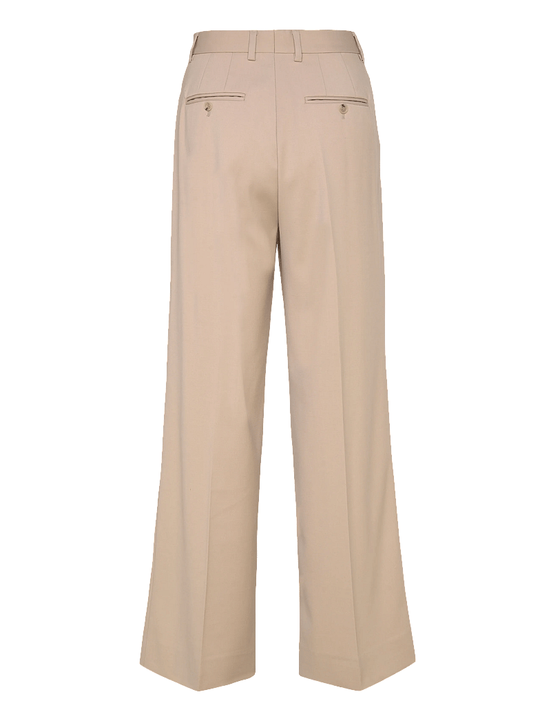 Filippa K - Darcey Wool Trousers - kostymbyxor - cream beige - 1