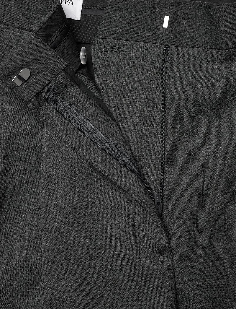 Filippa K - Darcey Wool Trousers - habitbukser - dark grey melange - 3