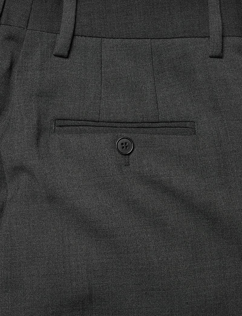 Filippa K - Darcey Wool Trousers - habitbukser - dark grey melange - 4