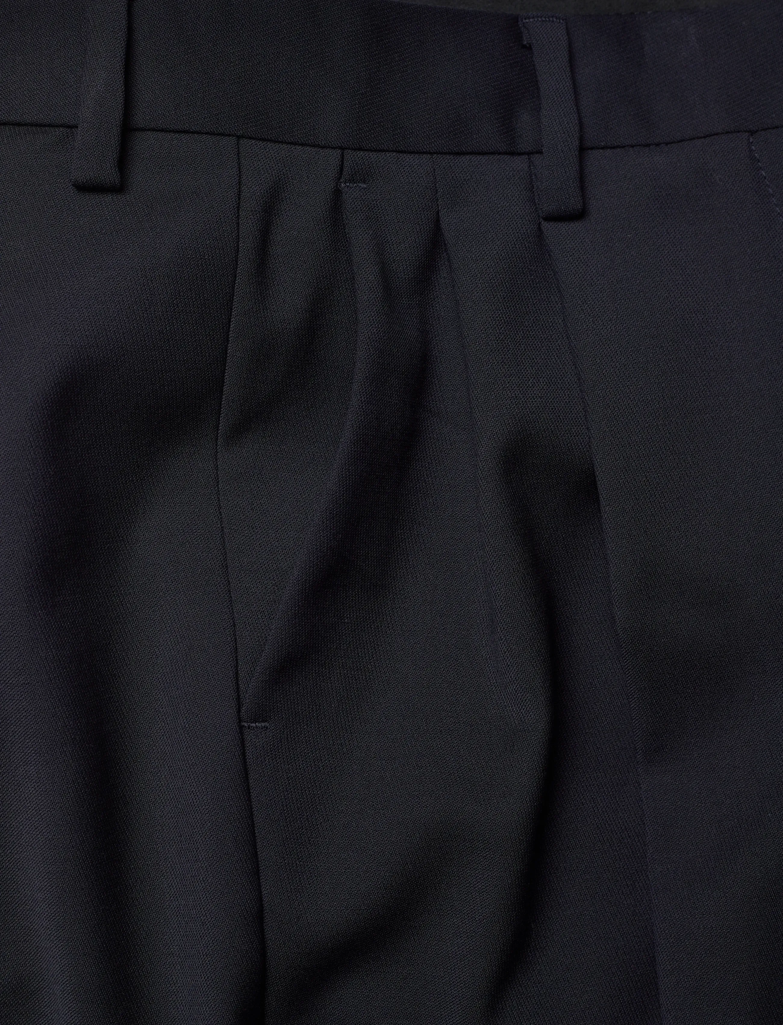 Filippa K - Darcey Wool Trousers - kostymbyxor - navy - 5