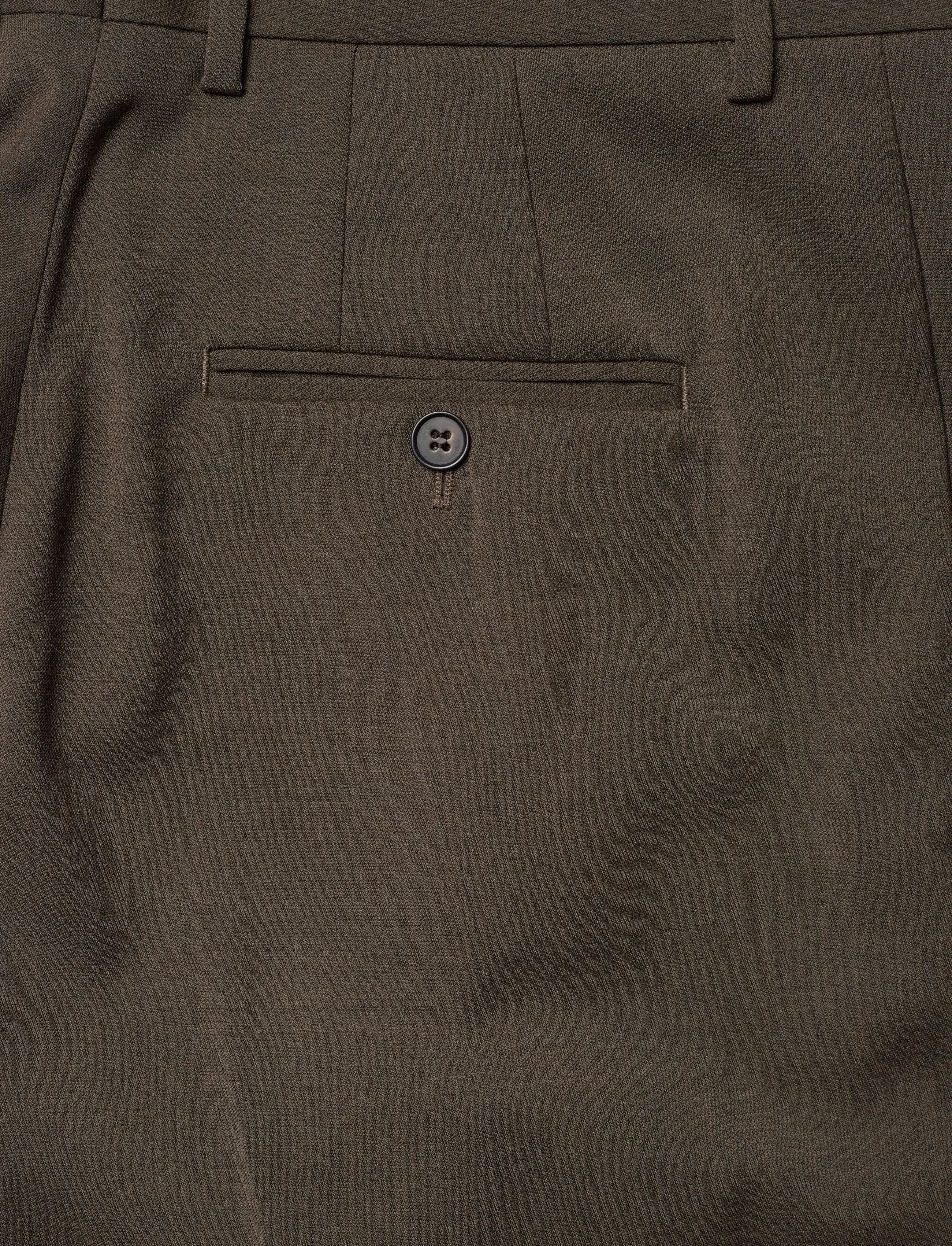 Filippa K - Darcey Wool Trousers - festtøj til outletpriser - walnut brown - 4