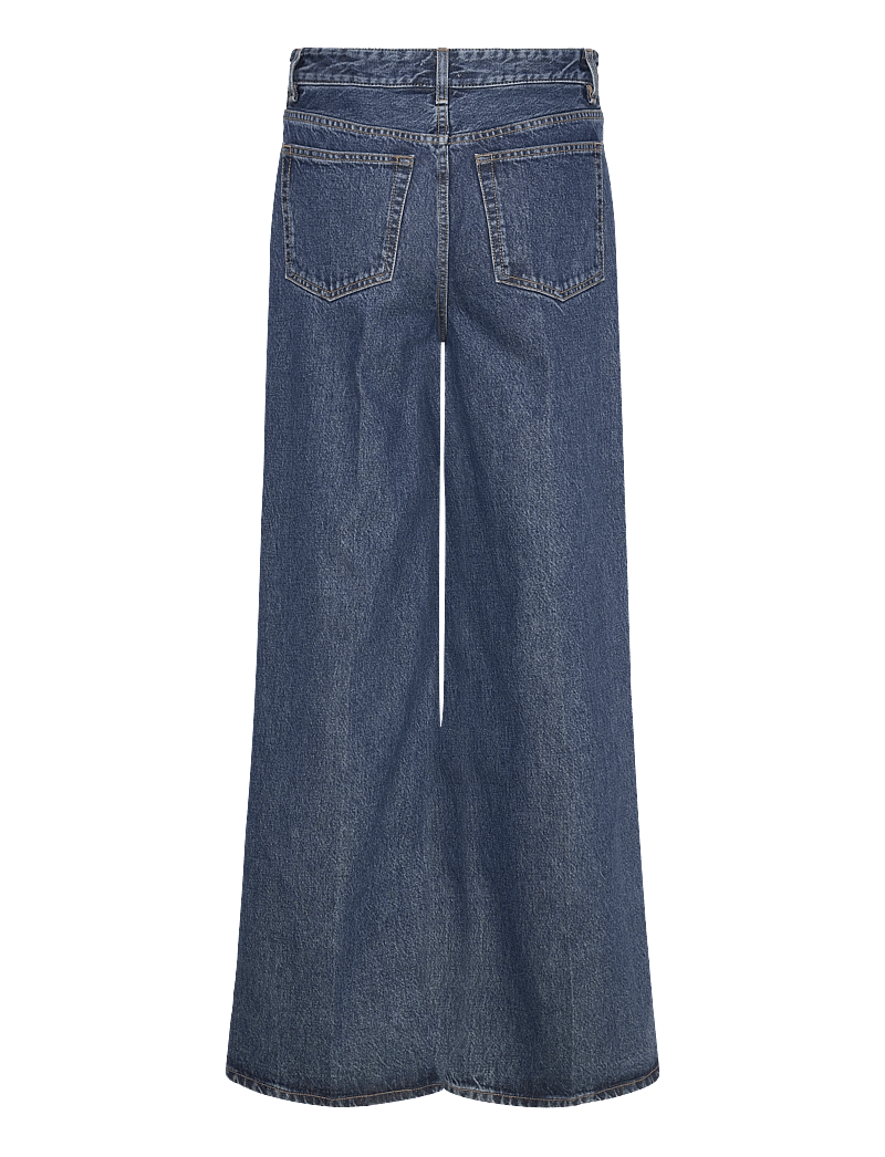 Filippa K - Wide Leg Jeans - hosen mit weitem bein - washed mid blue - 1