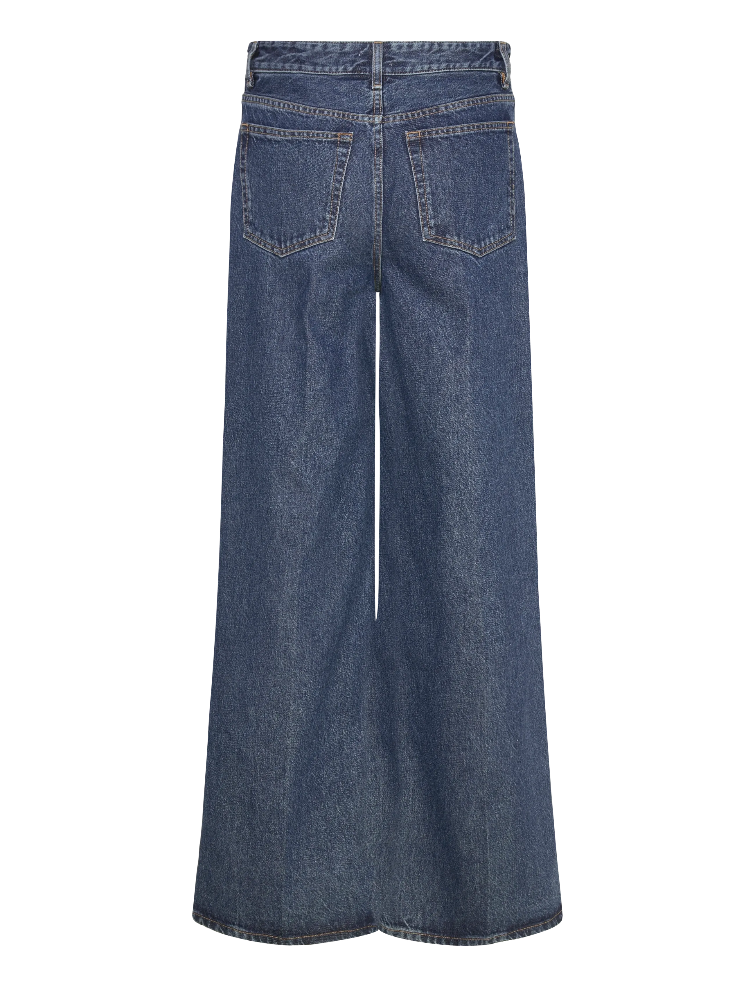 Filippa K - Wide Leg Jeans - džinsa bikses ar platām starām - washed mid blue - 2