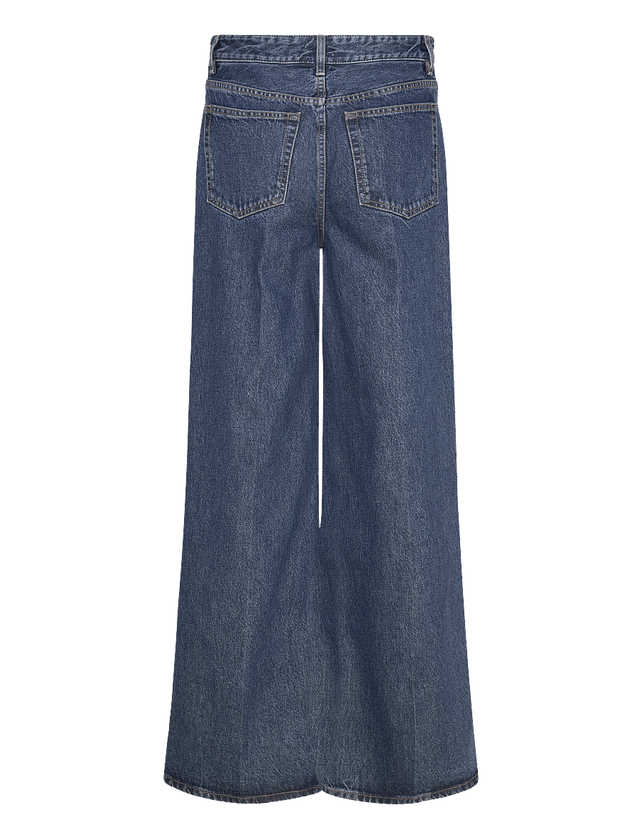 Filippa K - Wide Leg Jeans - hosen mit weitem bein - washed mid blue - 2