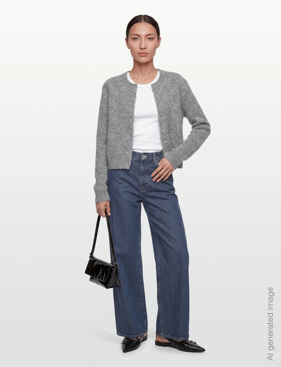Filippa K - Wide Leg Jeans - hosen mit weitem bein - washed mid blue - 0