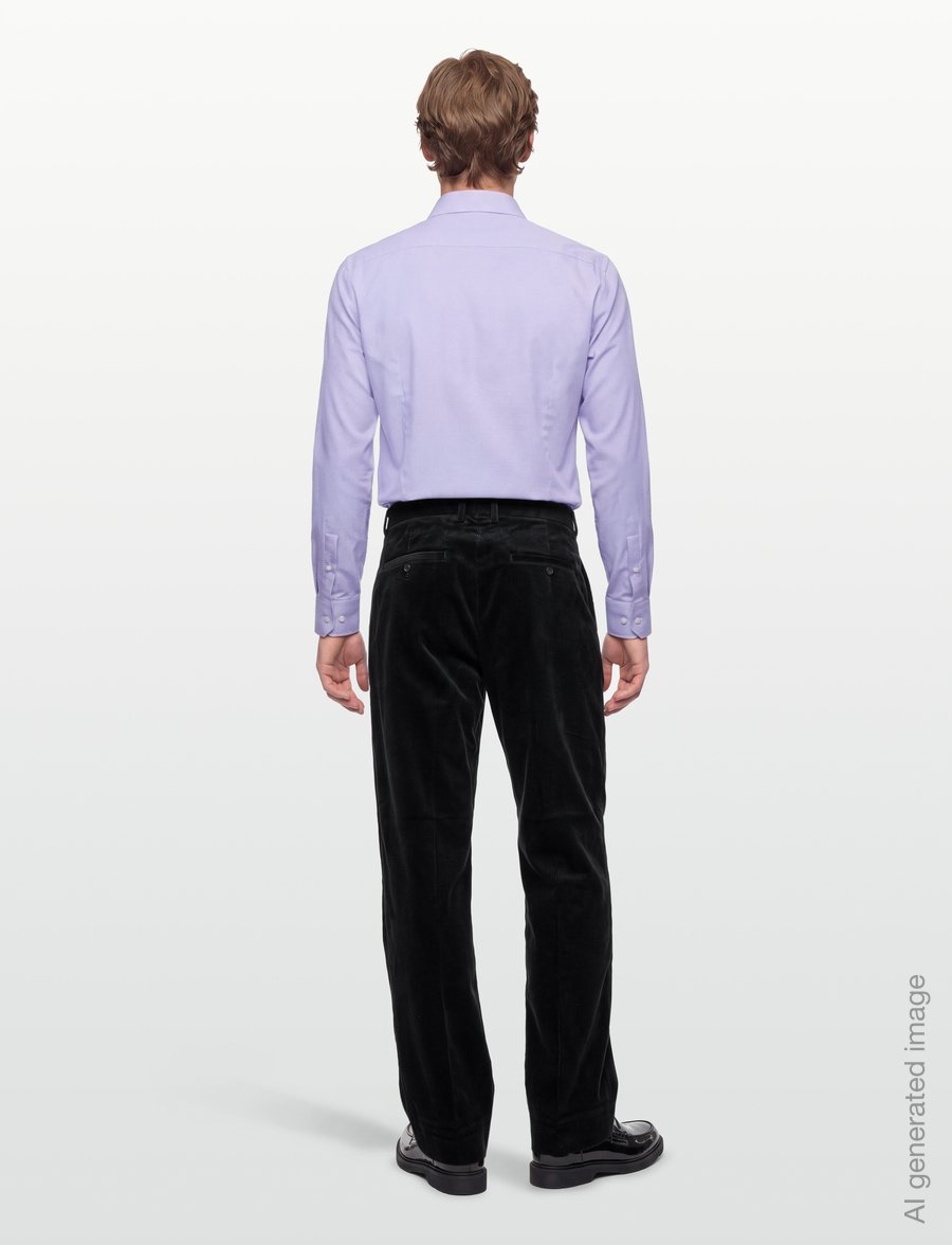 Filippa K - Hector Corduroy Trousers - casual trousers - dark navy - 4