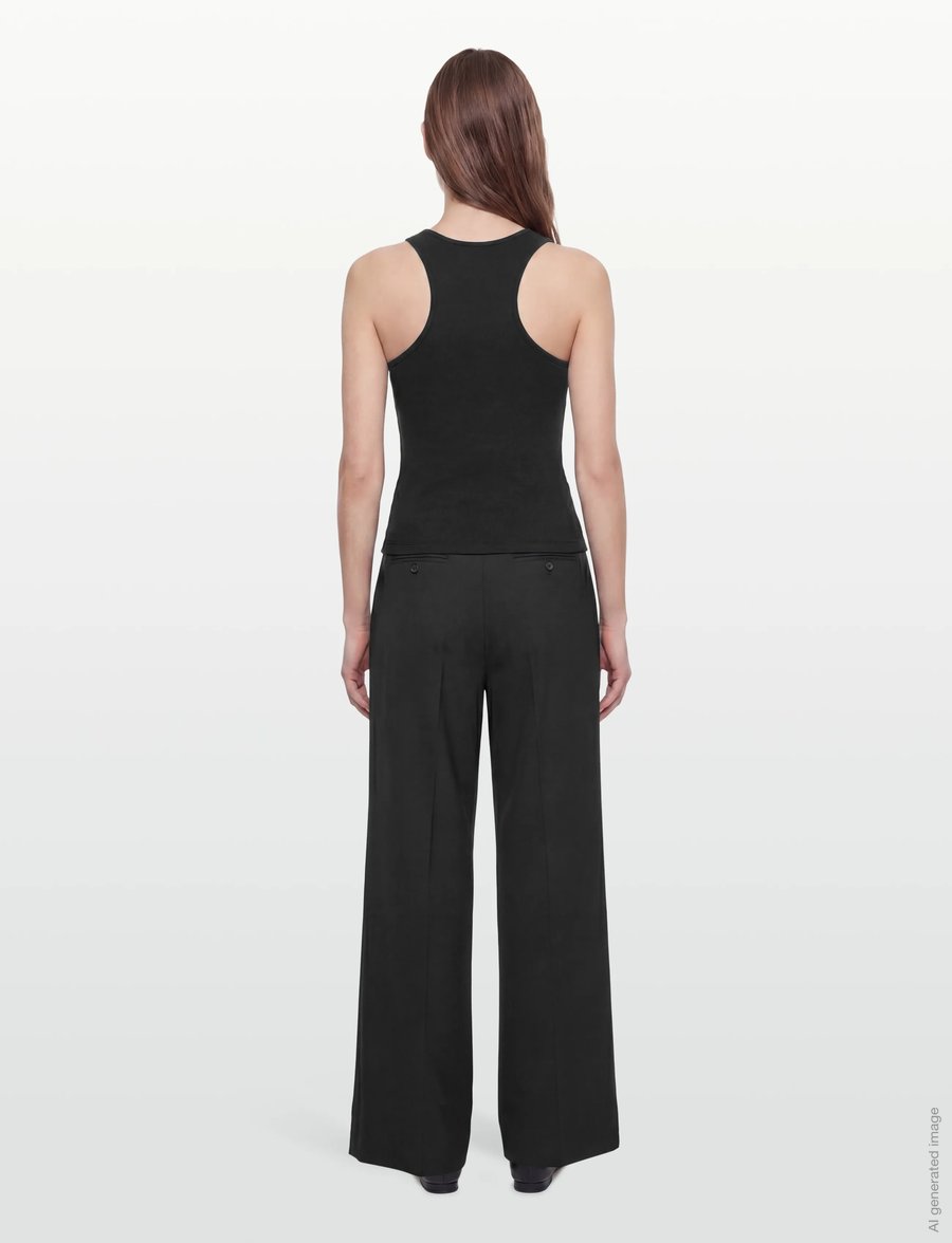 Filippa K - Racerback Tank - t-shirty & zopy - black - 4
