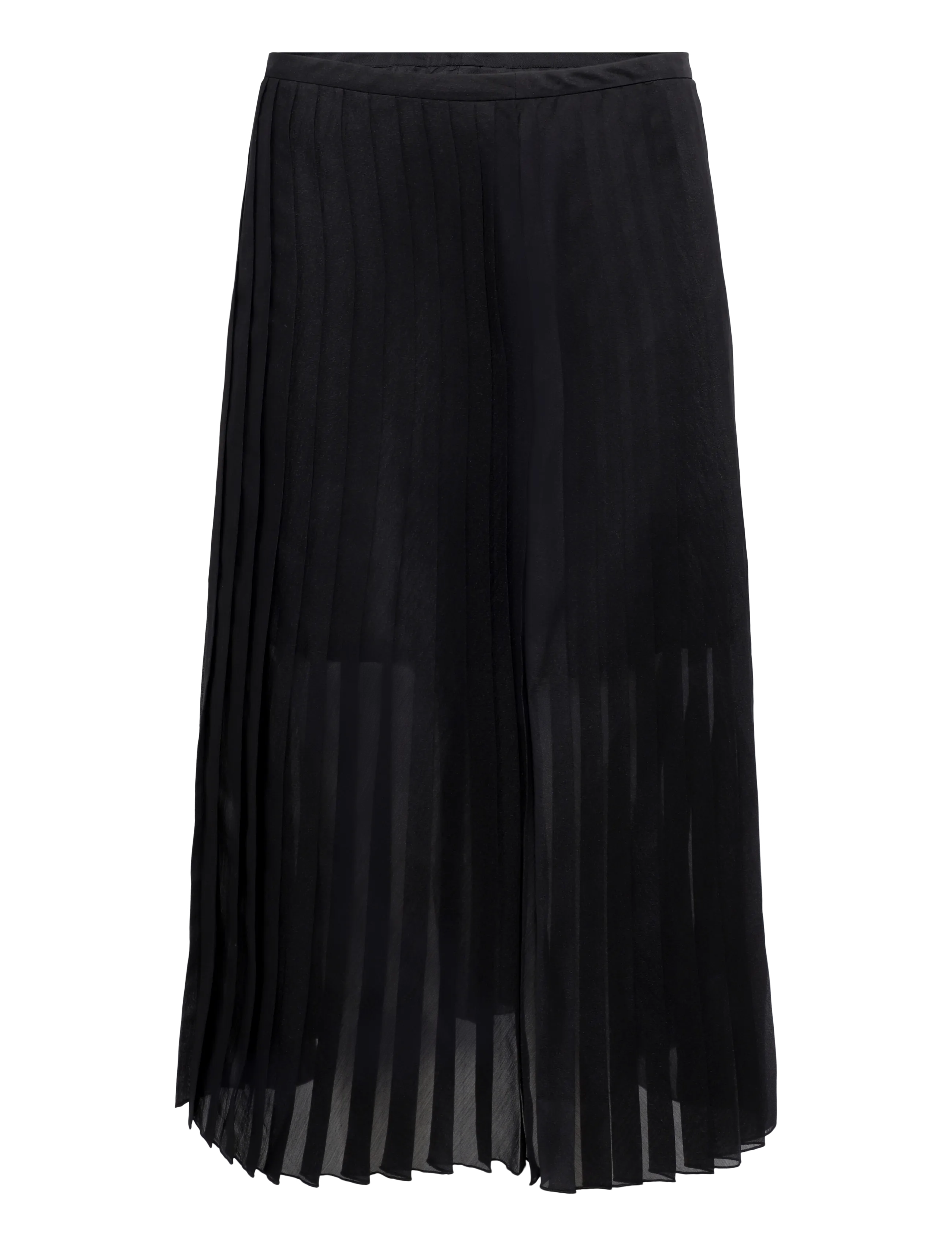 Filippa K Sheer Plissé Skirt - Tänavastiil - BLACK / black
