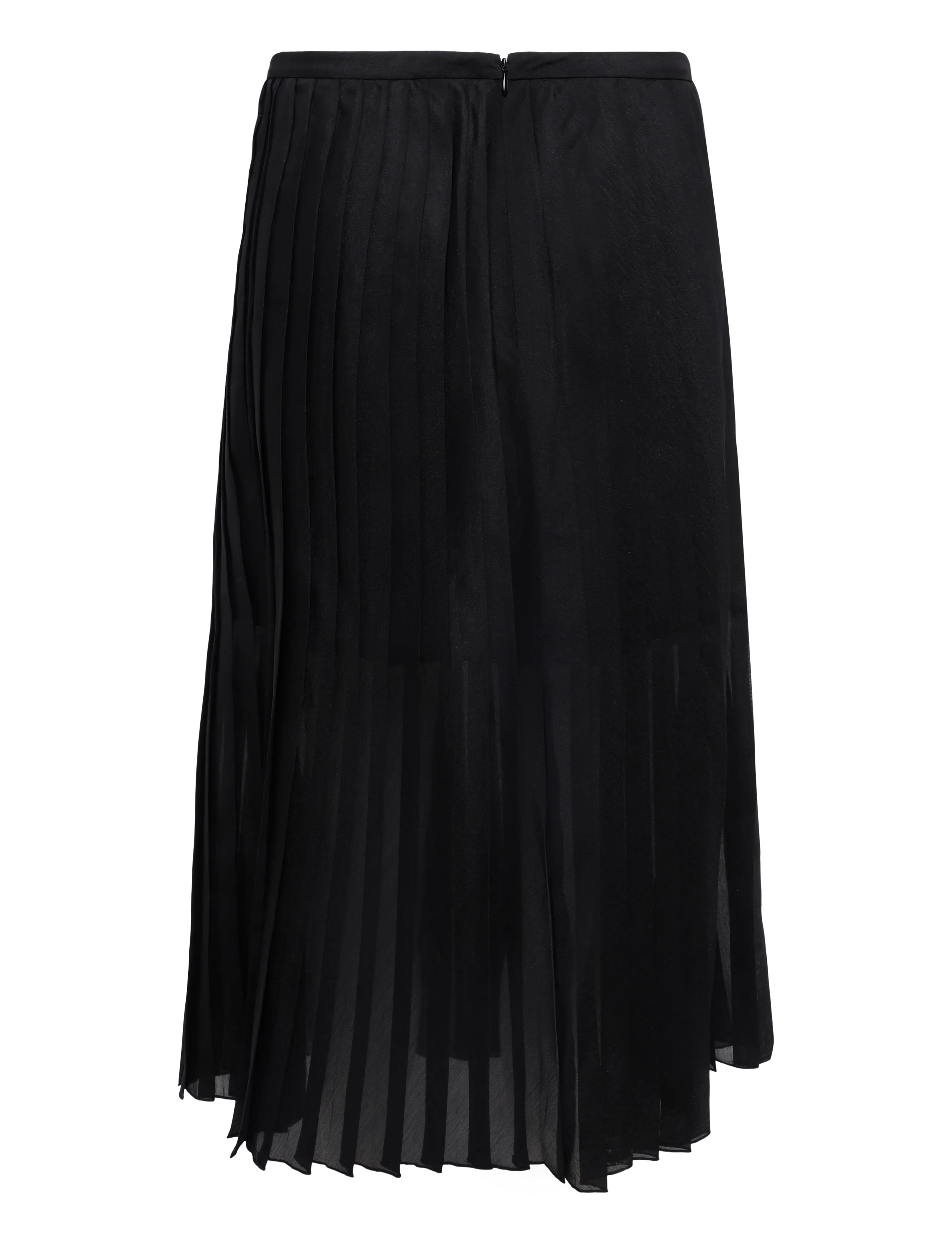 Filippa K - Sheer Plissé Skirt - plisseeritud seelikud - black - 1