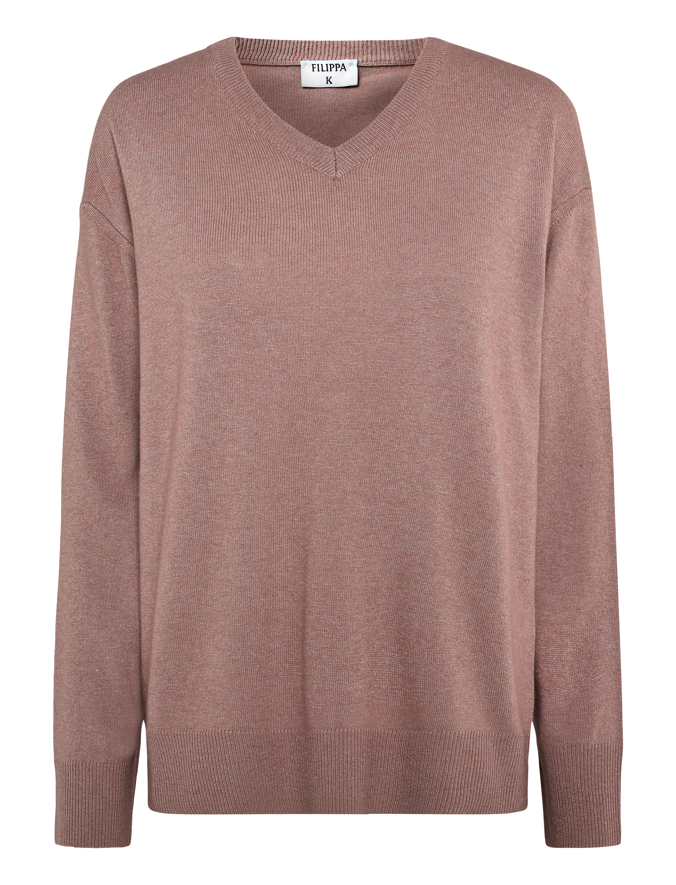 Filippa K Soft Wool V-Neck Sweater - Filippa K - LIGHT PINK / pink/rose