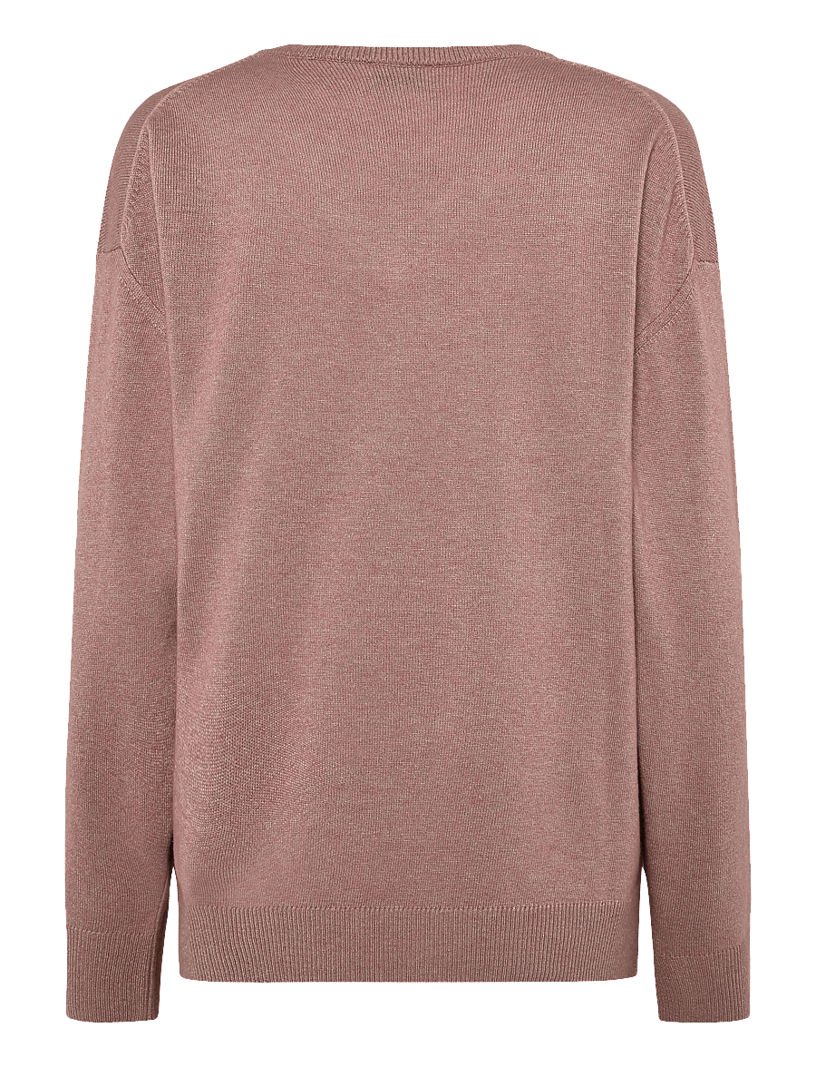 Filippa K - Soft Wool V-Neck Sweater - pullover - light pink - 1