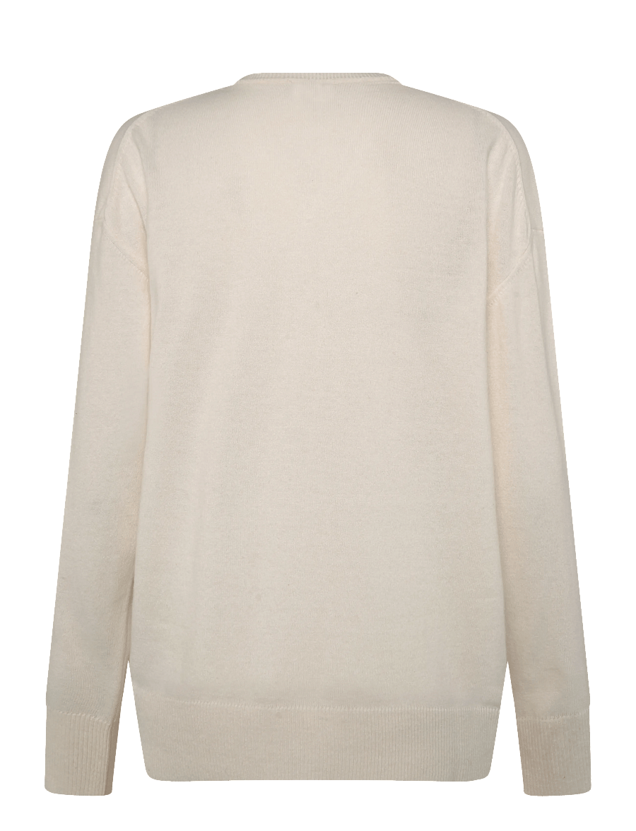 Filippa K - Soft Wool V-Neck Sweater - pullover - off-white - 1
