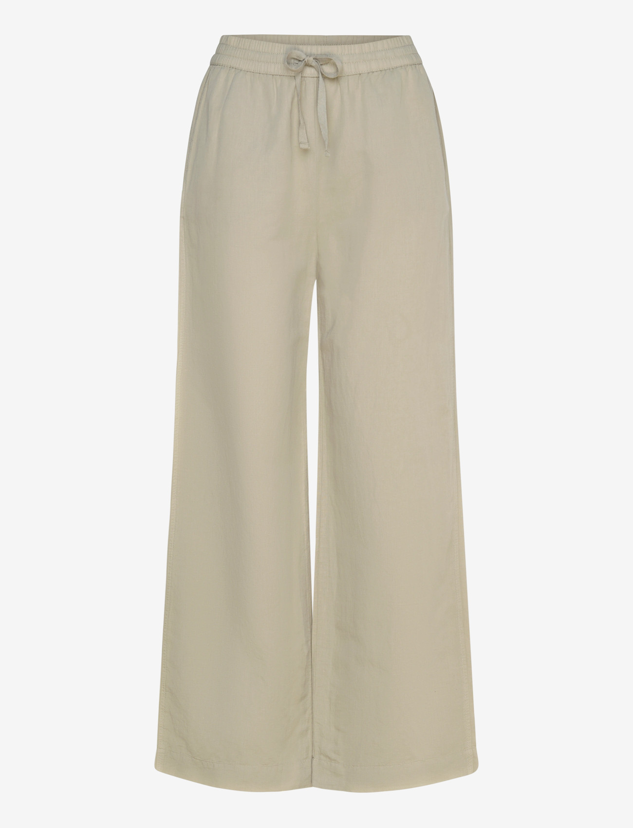 Filippa K - Gillian Linen Trousers - hørbukser - light green - 0