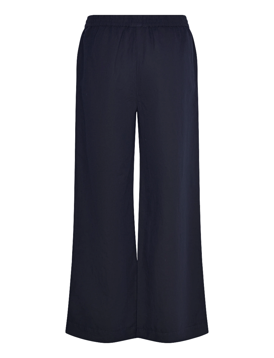 Filippa K - Gillian Linen Trousers - hørbukser - navy - 2