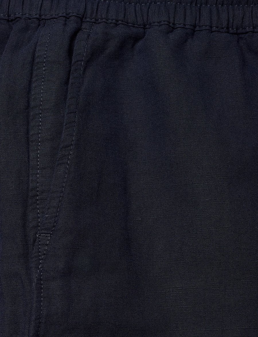 Filippa K - Gillian Linen Trousers - hørbukser - navy - 5