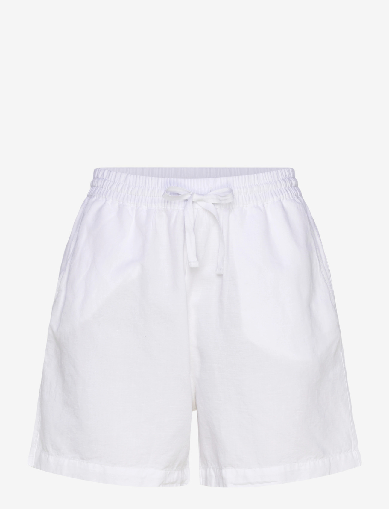 Filippa K - Jessa Linen Shorts - lininiai šortai - white - 0