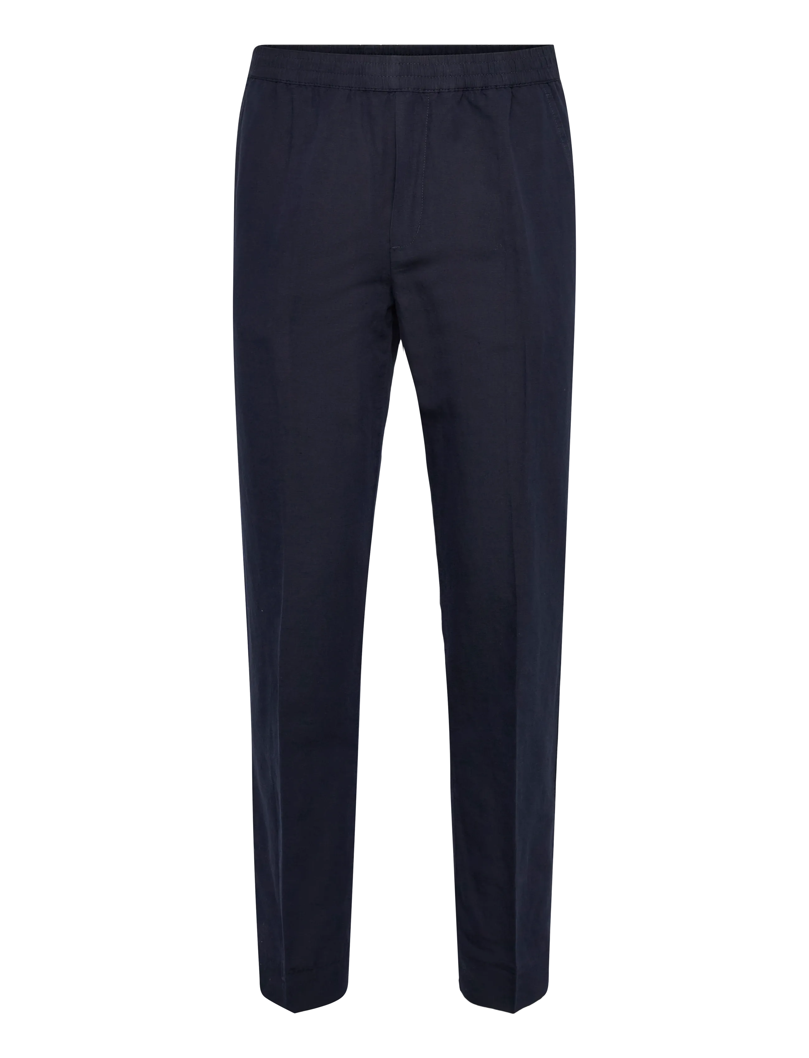 Filippa K Theo Linen Trousers - Spring Wardrobe - NAVY / navy