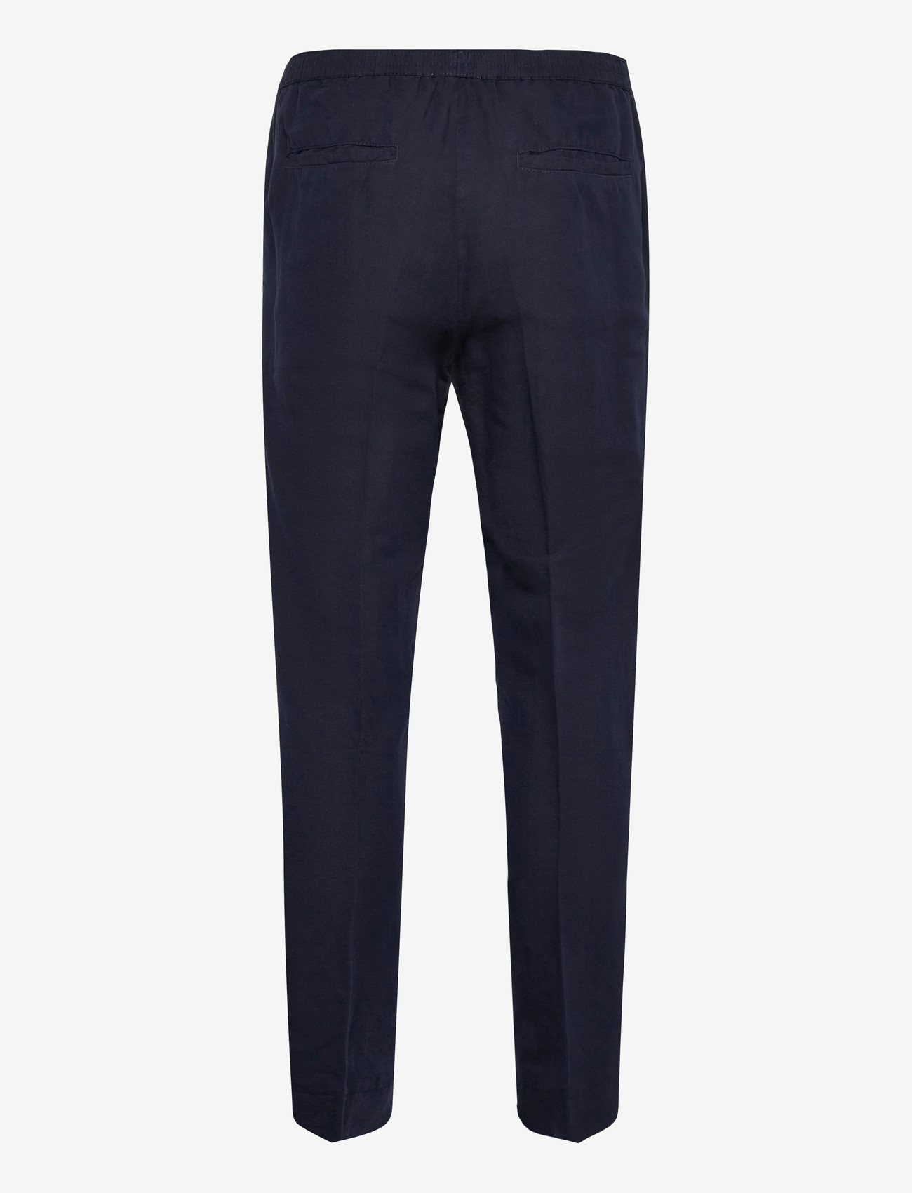 Filippa K - Theo Linen Trousers - hørbukser - navy - 1