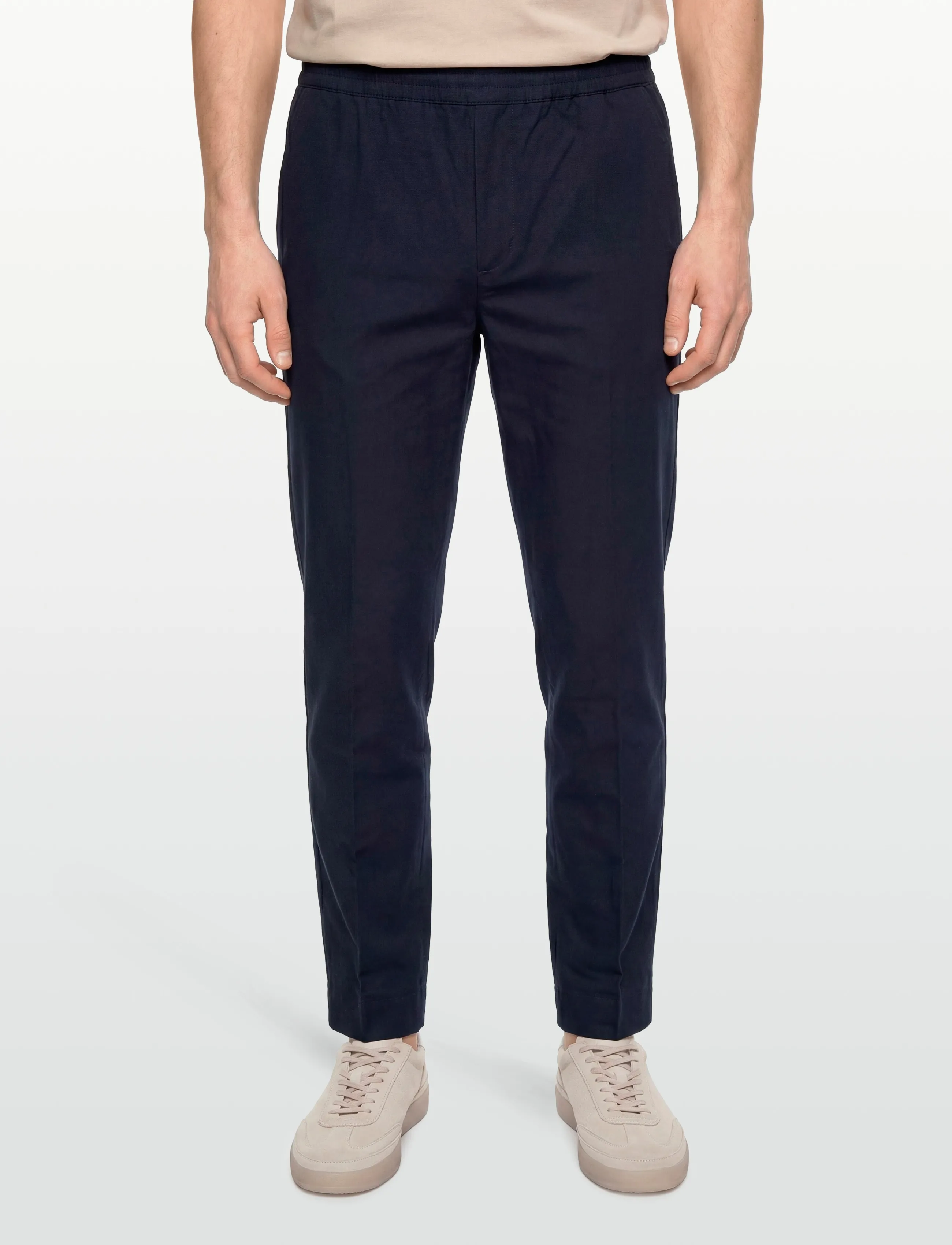 Filippa K - Theo Linen Trousers - leinenhosen - navy - 3