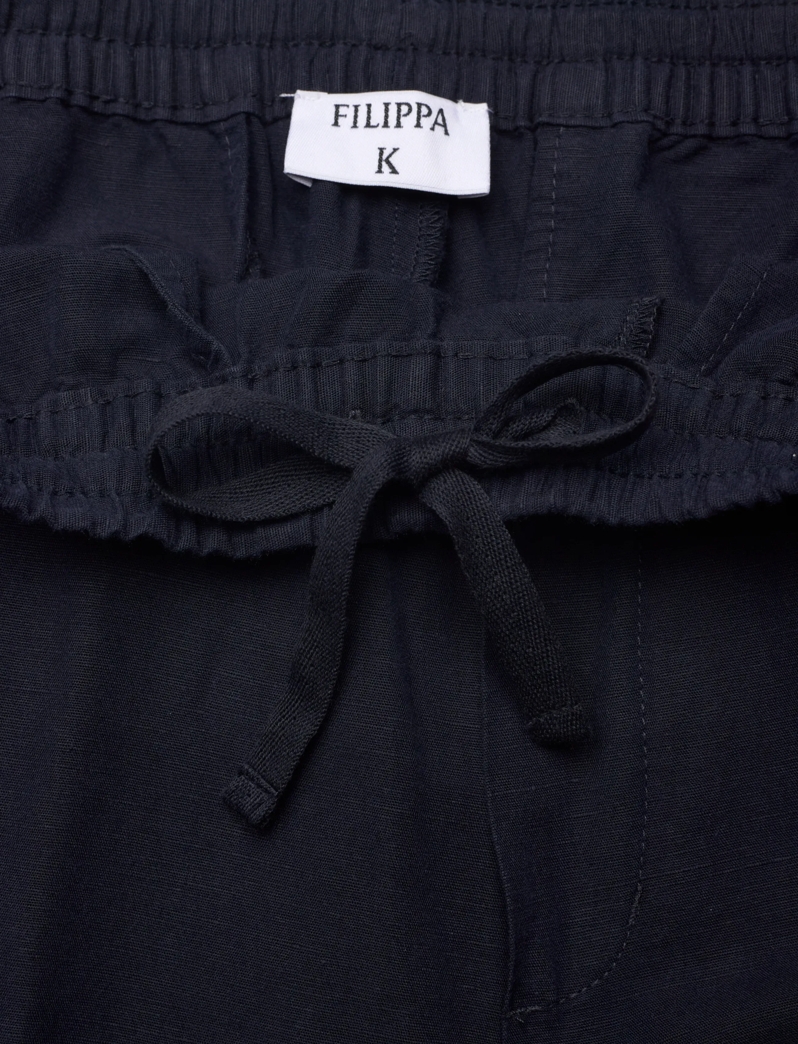 Filippa K - Theo Linen Trousers - linen trousers - navy - 3