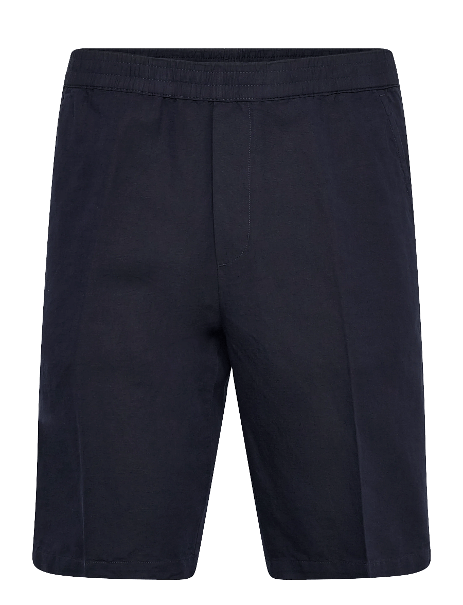 Filippa K - Theo Linen Shorts - linased lühikesed püksid - navy - 1